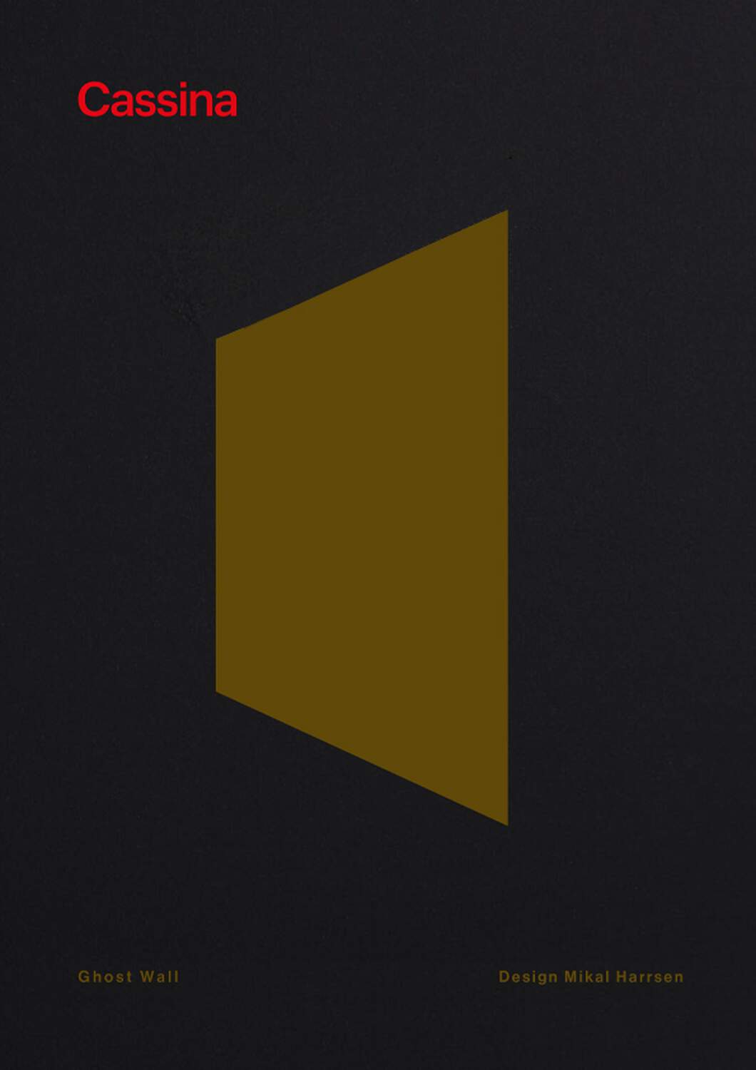 Cassina Ghostwall brochure cover aa
