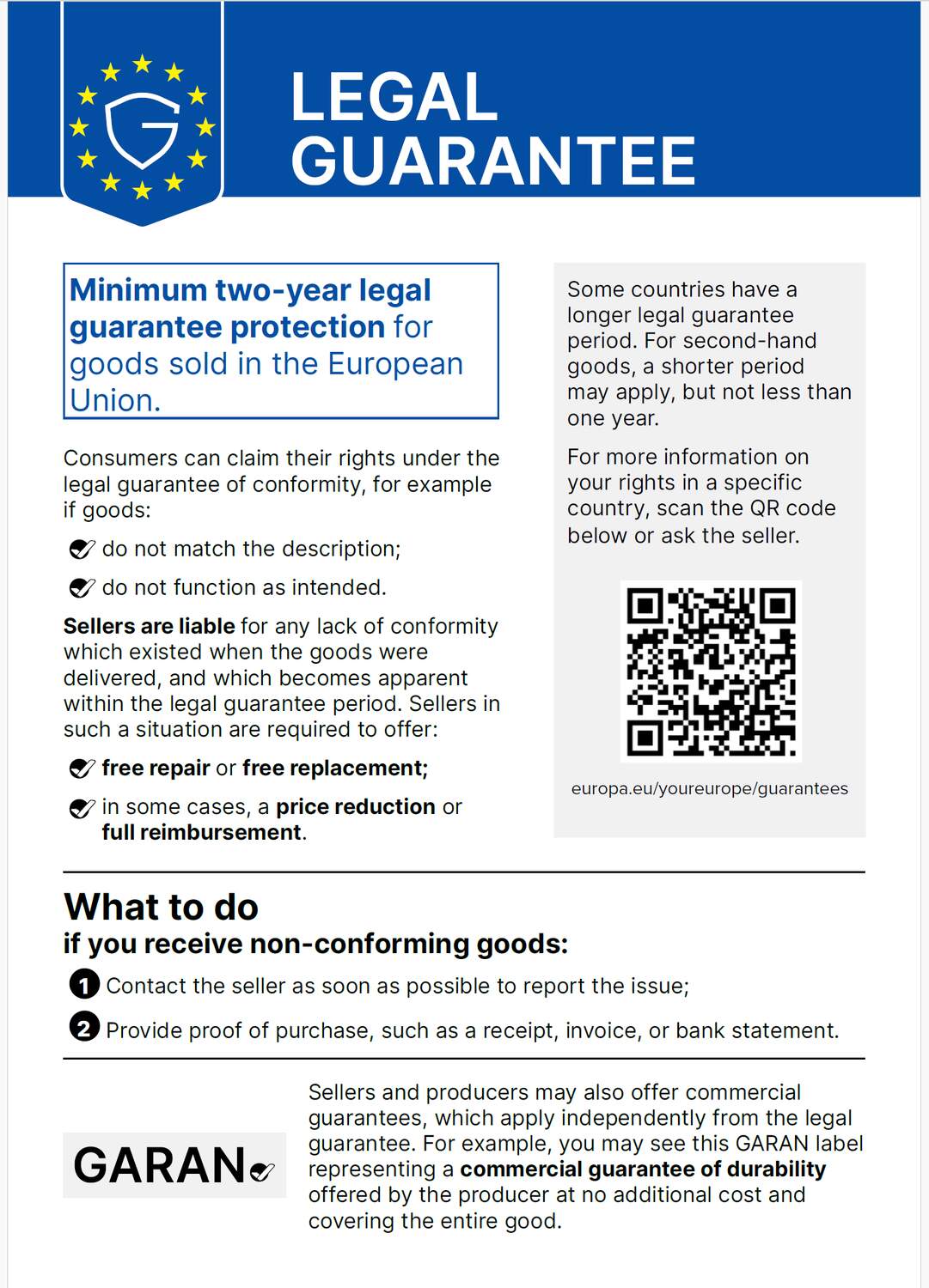 LEGAL GUARANTEE ENG