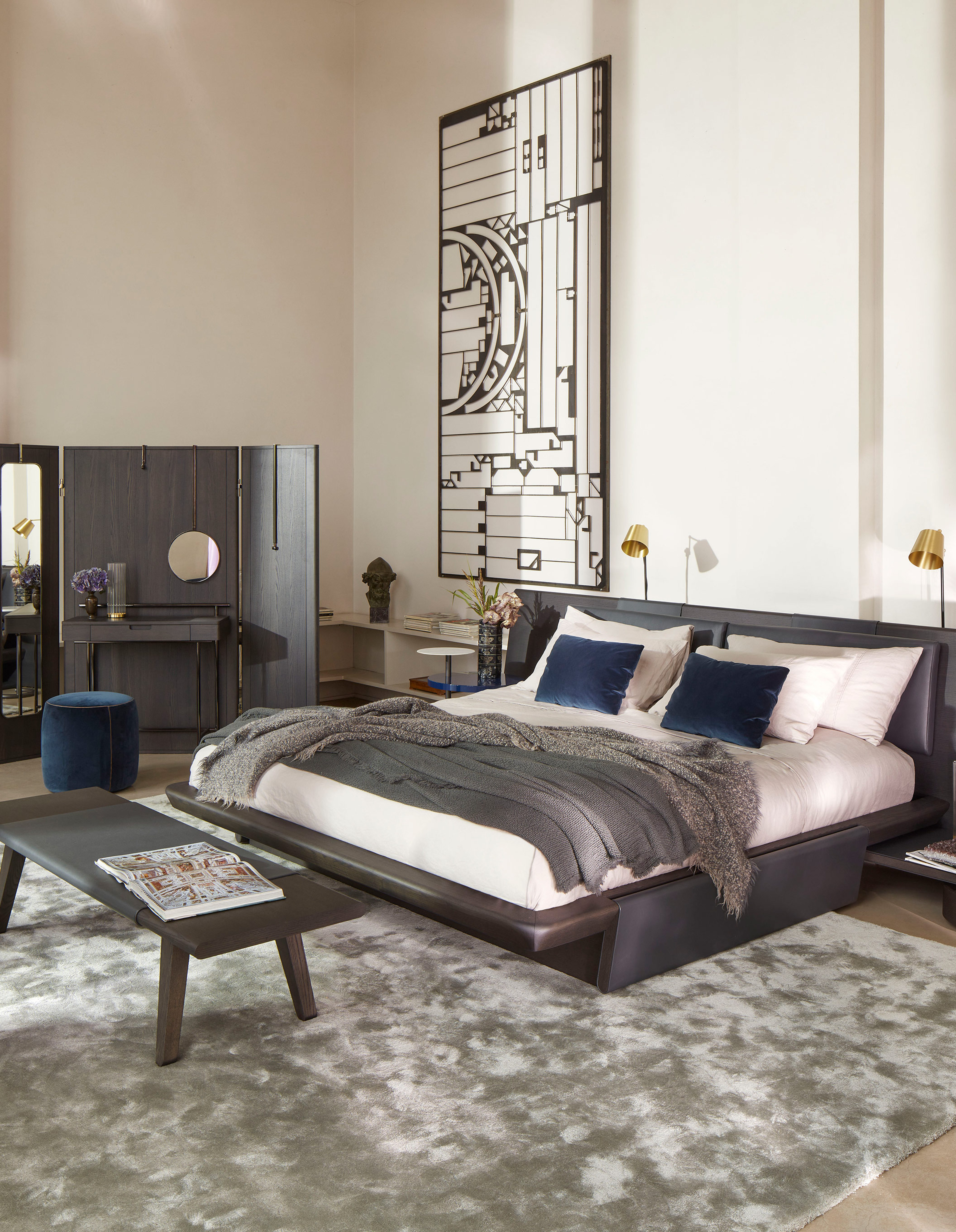 Cab Night bed | Mario Bellini