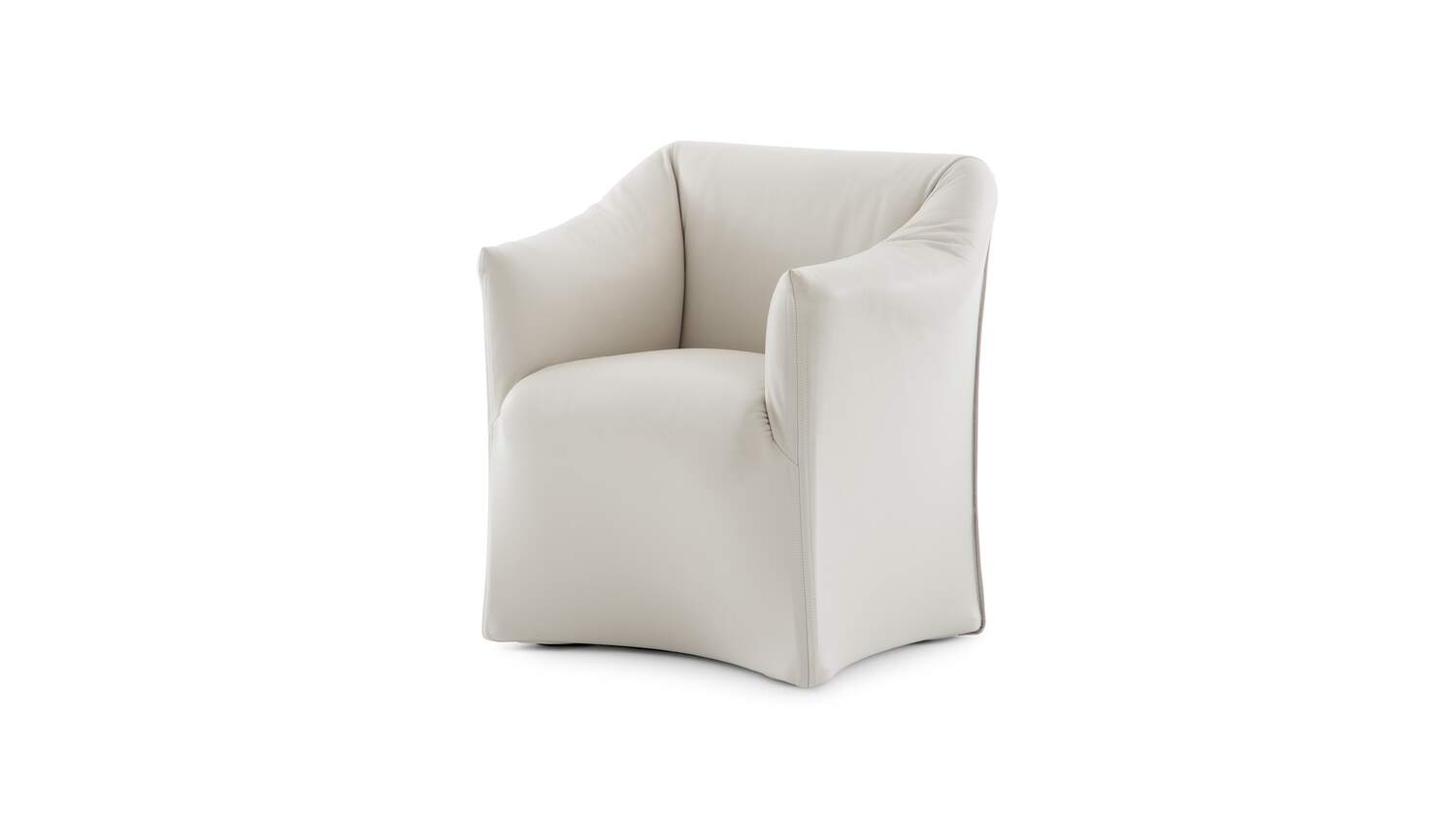 椅子 cassini 684 armchair: soft, upholstered | Mario Bellini | Cassina