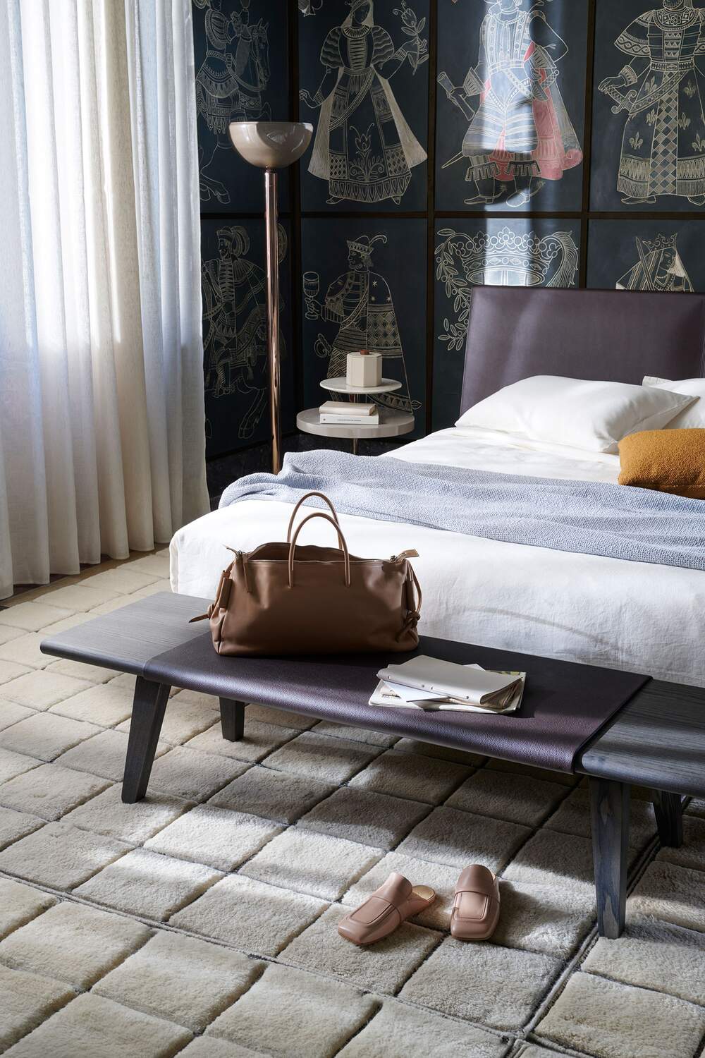 Acute Wood bench by Rodolfo Dordoni | Cassina