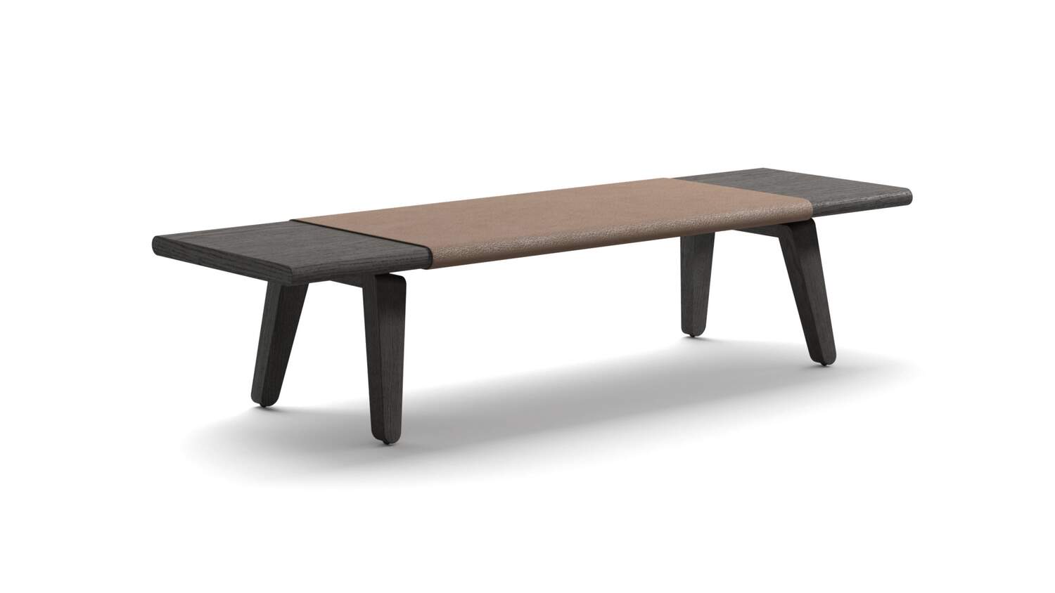 Acute Wood bench by Rodolfo Dordoni | Cassina