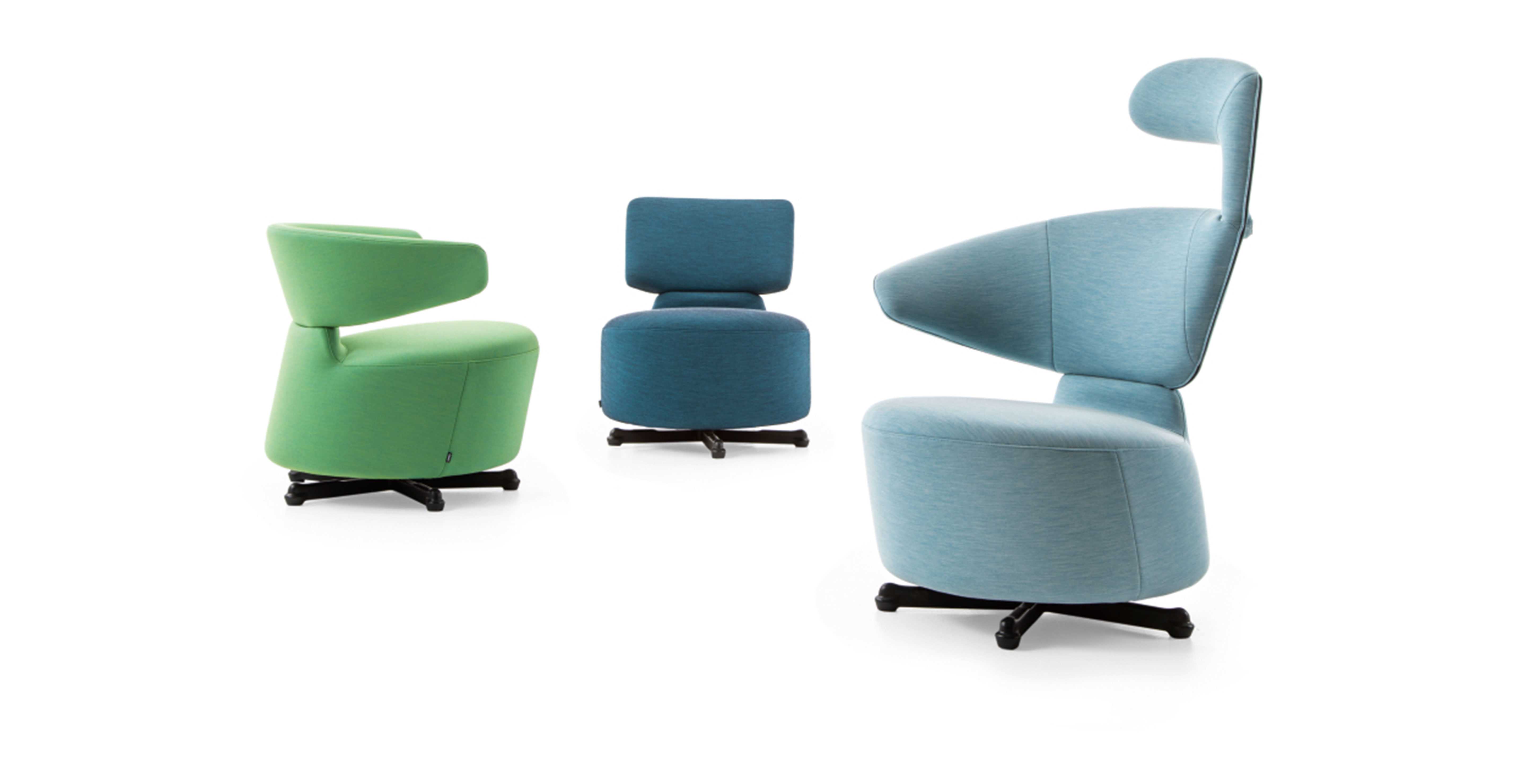 Cassina - MIKI Leather Cassina Wink Mickey Mouse Lounge Chair by Toshiyuki