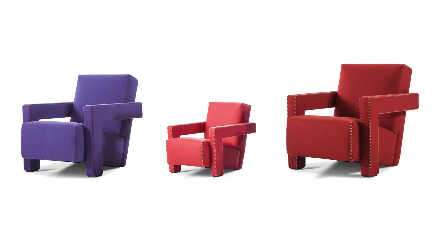 1人掛けソファ Cassina BABY UTRECHT Baby Utrecht Armchair | Gerrit Thomas Rietveld | Cassina