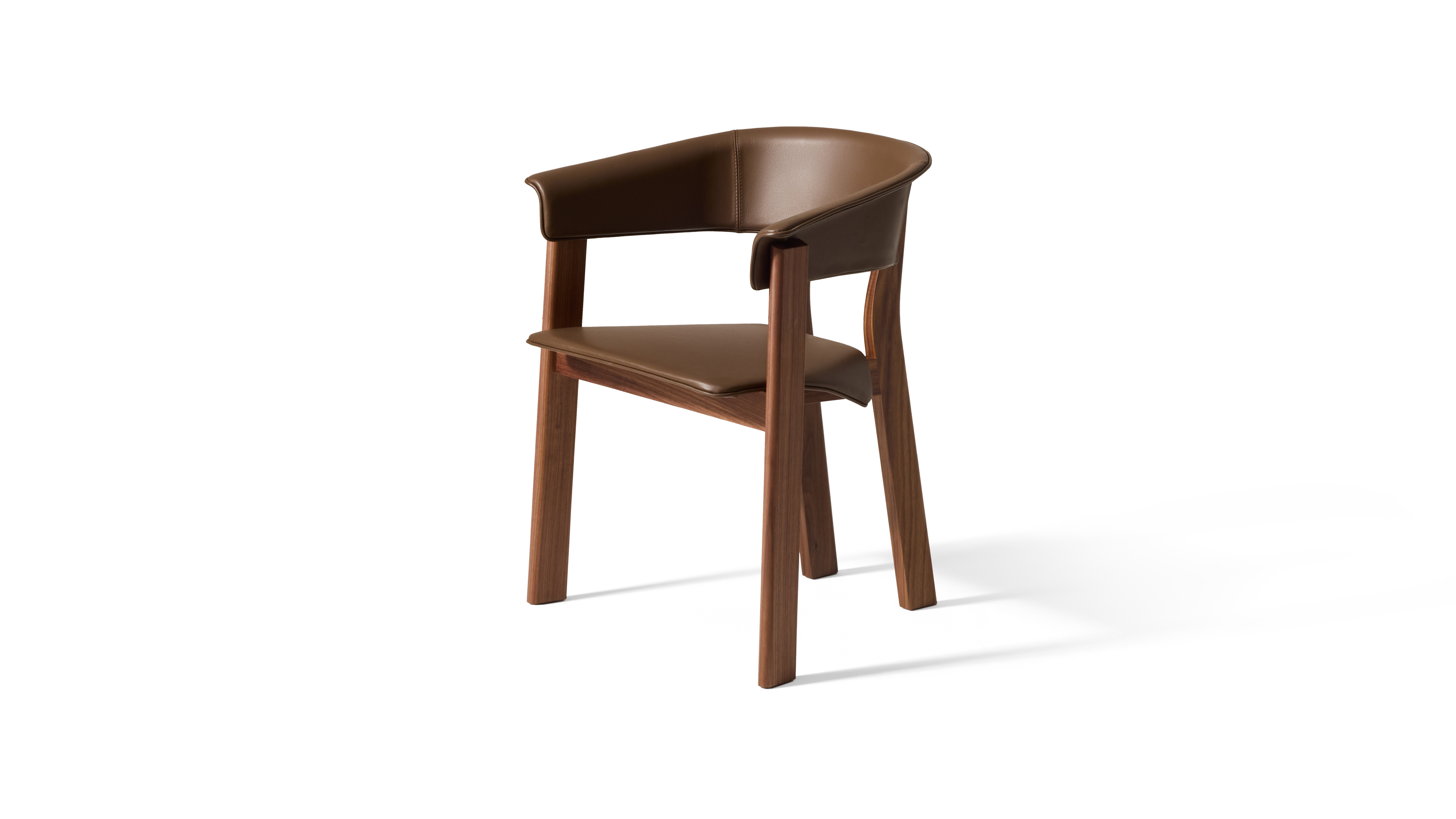 Back-Wing Chair with Armrests - Italian Design by Patricia Urquiola