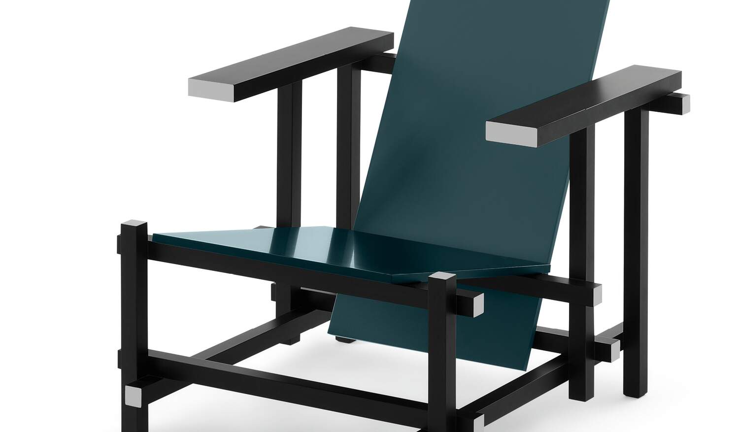 椅子 cassini Black Red and Blue - Zeilmaker version by Gerrit T. Rietveld | Cassina
