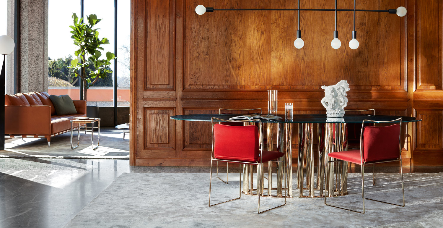 Boboli Table - Italian Sinuous Design by Rodolfo Dordoni