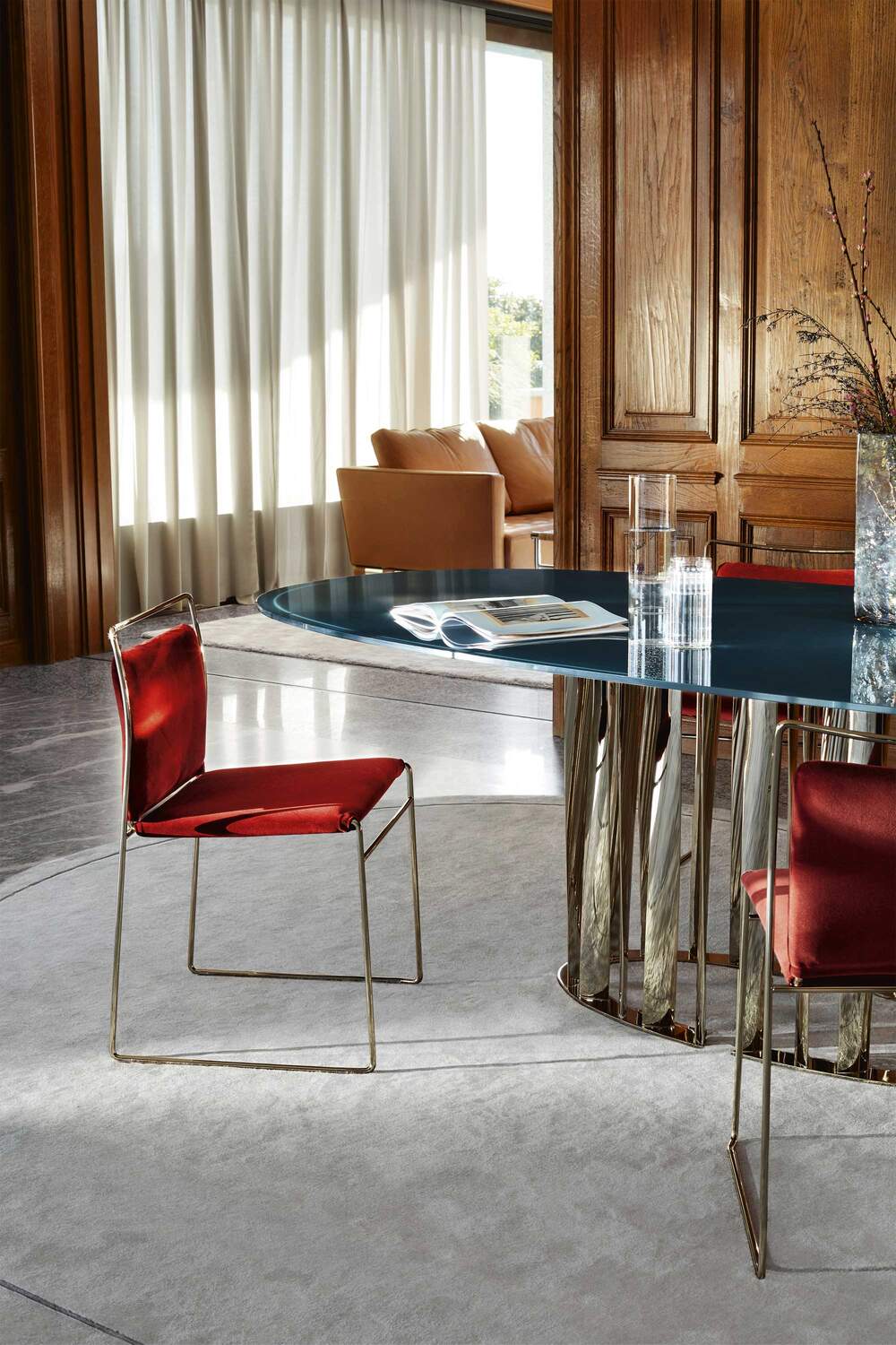 Boboli Table - Italian Sinuous Design by Rodolfo Dordoni