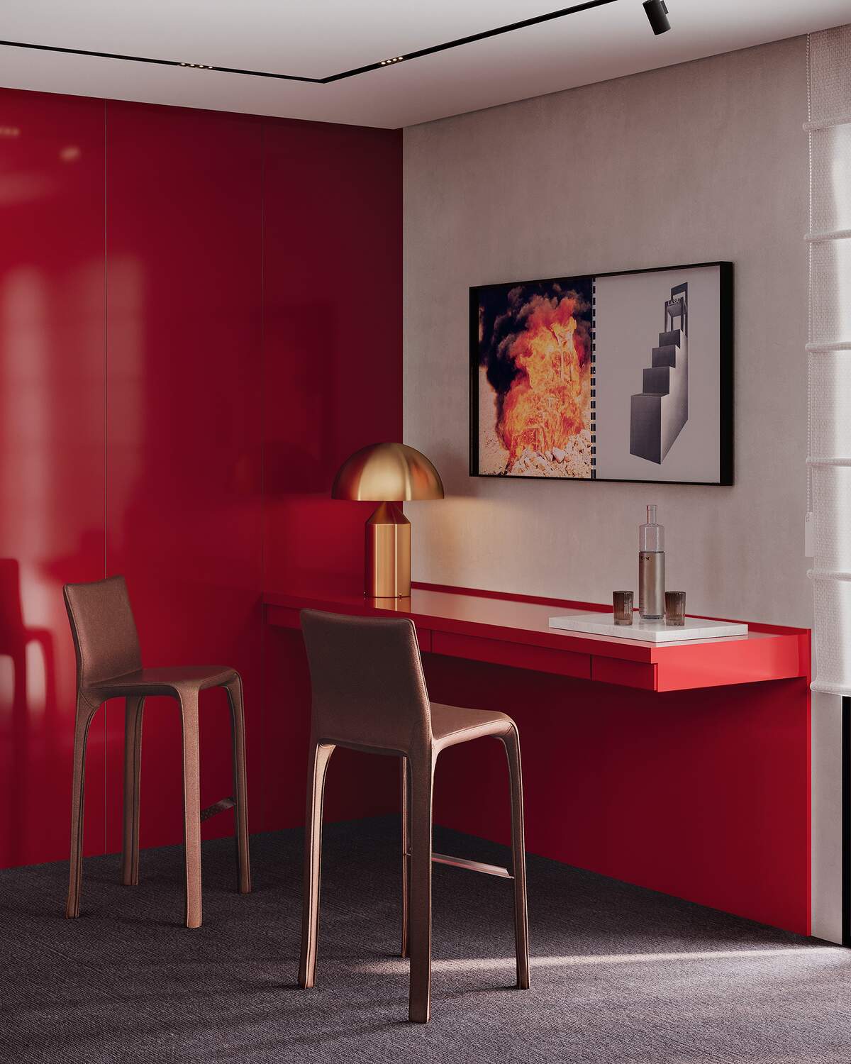 Cab 410 Stool by Mario Bellini | Cassina