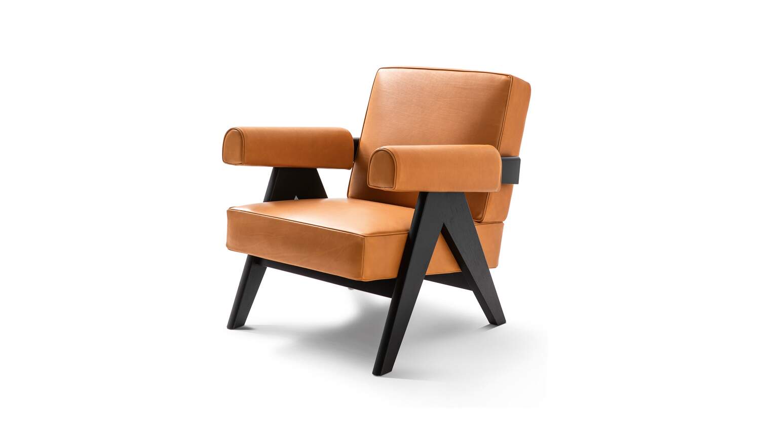 cassina　053 CAPITOL COMPLEX ARMCHAIR Poltrona Capitol Complex Cassina, Hommage à Pierre Jeanneret