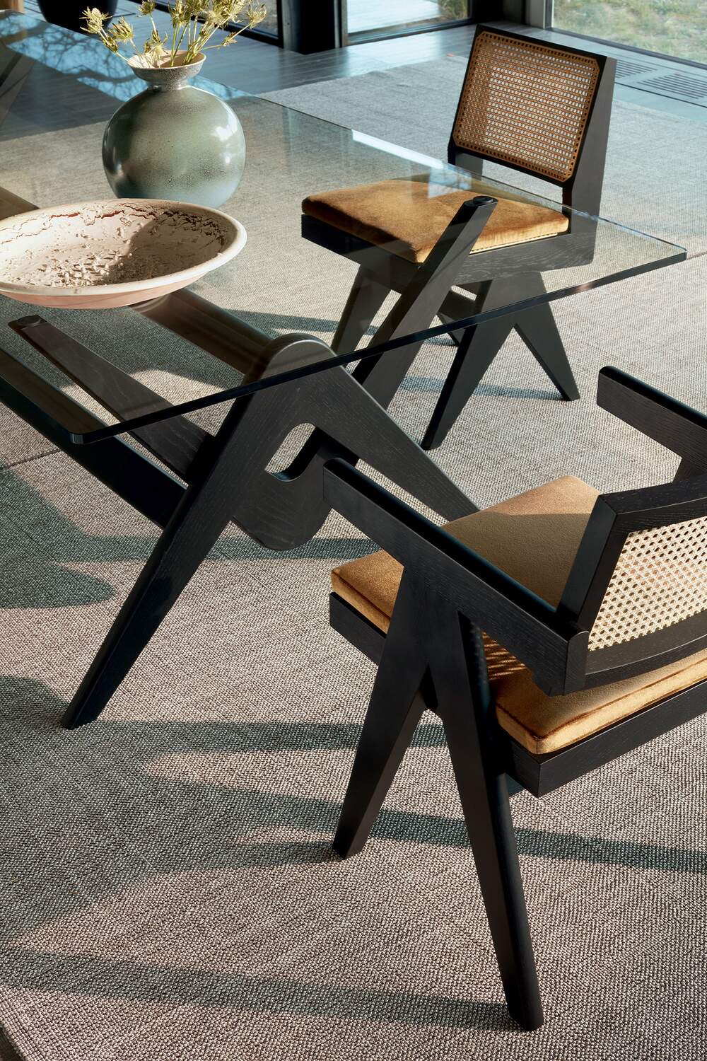 Capitol Complex Office Cane chair by Hiroyuki Tsugawa | Cassina