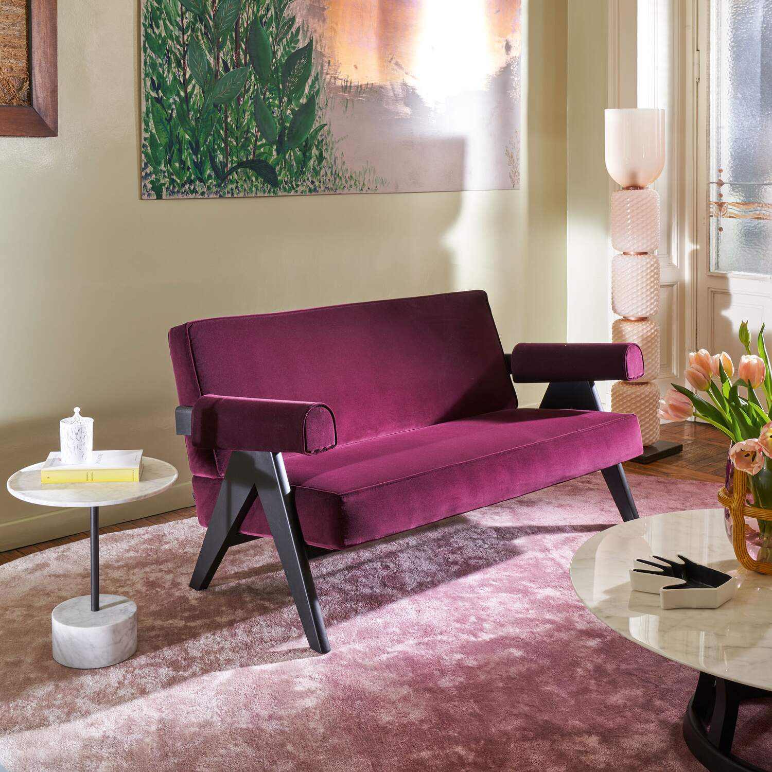 Capitol Complex Sofa | Hommage Pierre Jeanneret | Cassina