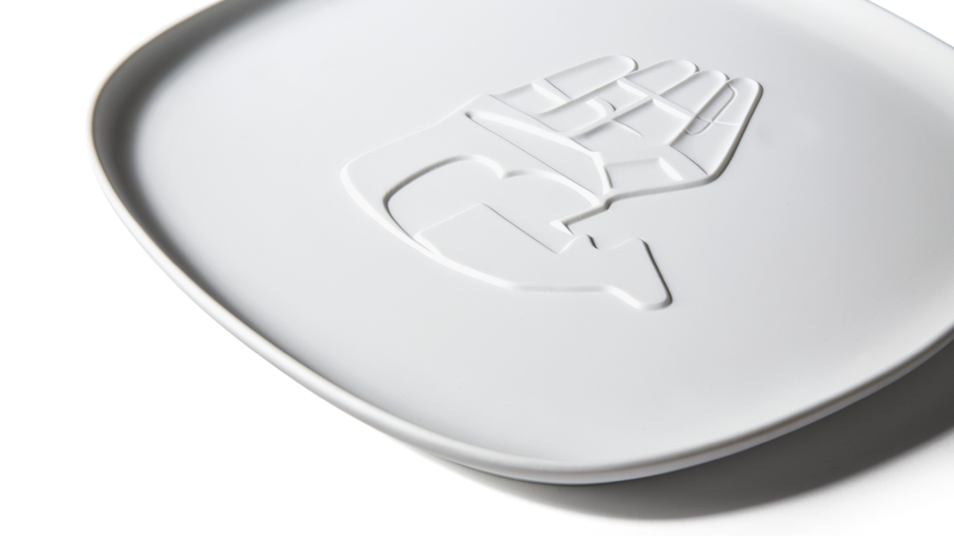 Collection Chandigarh Modern trays by Le Corbusier in