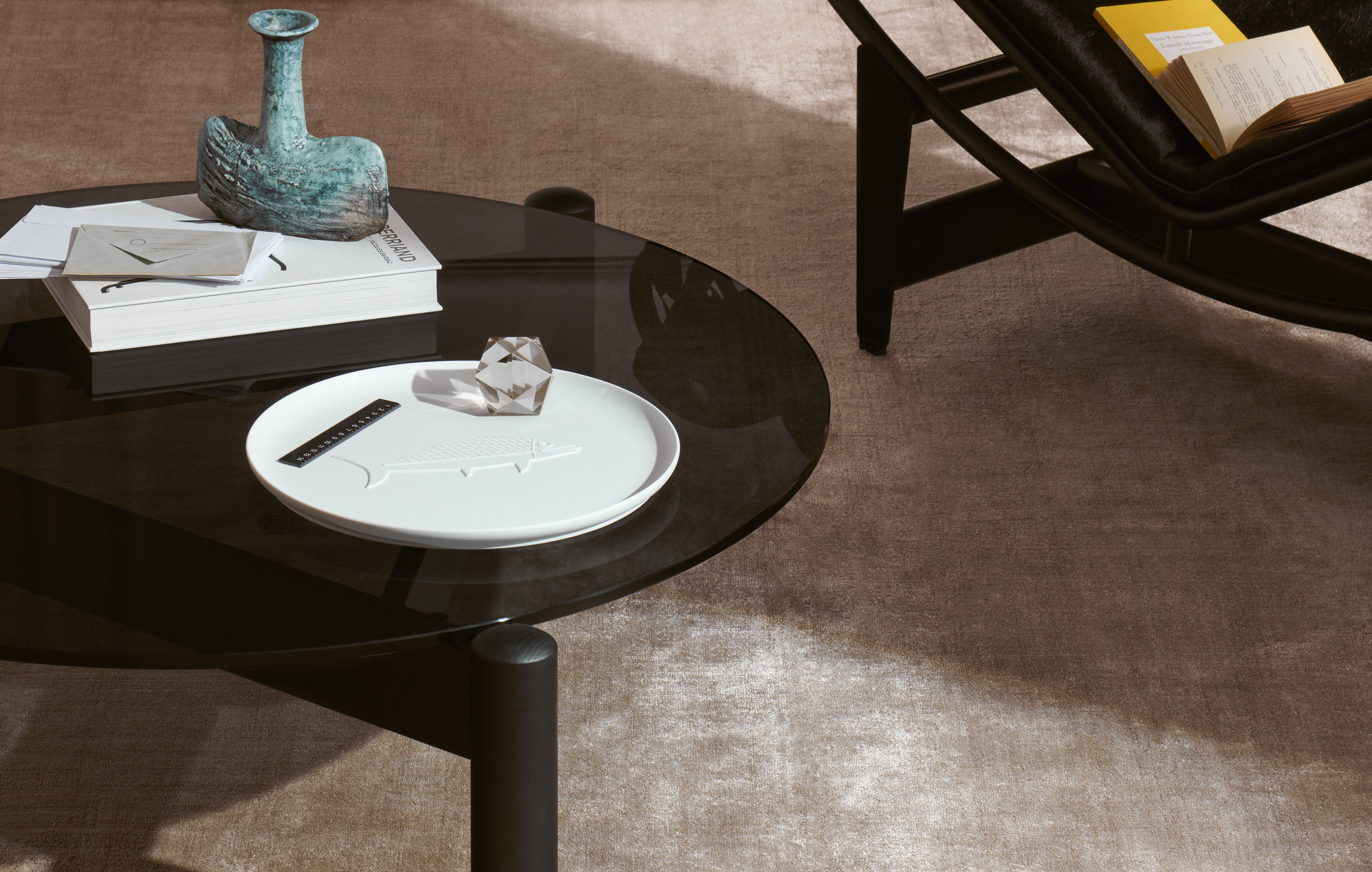 Collection Chandigarh Modern trays by Le Corbusier in