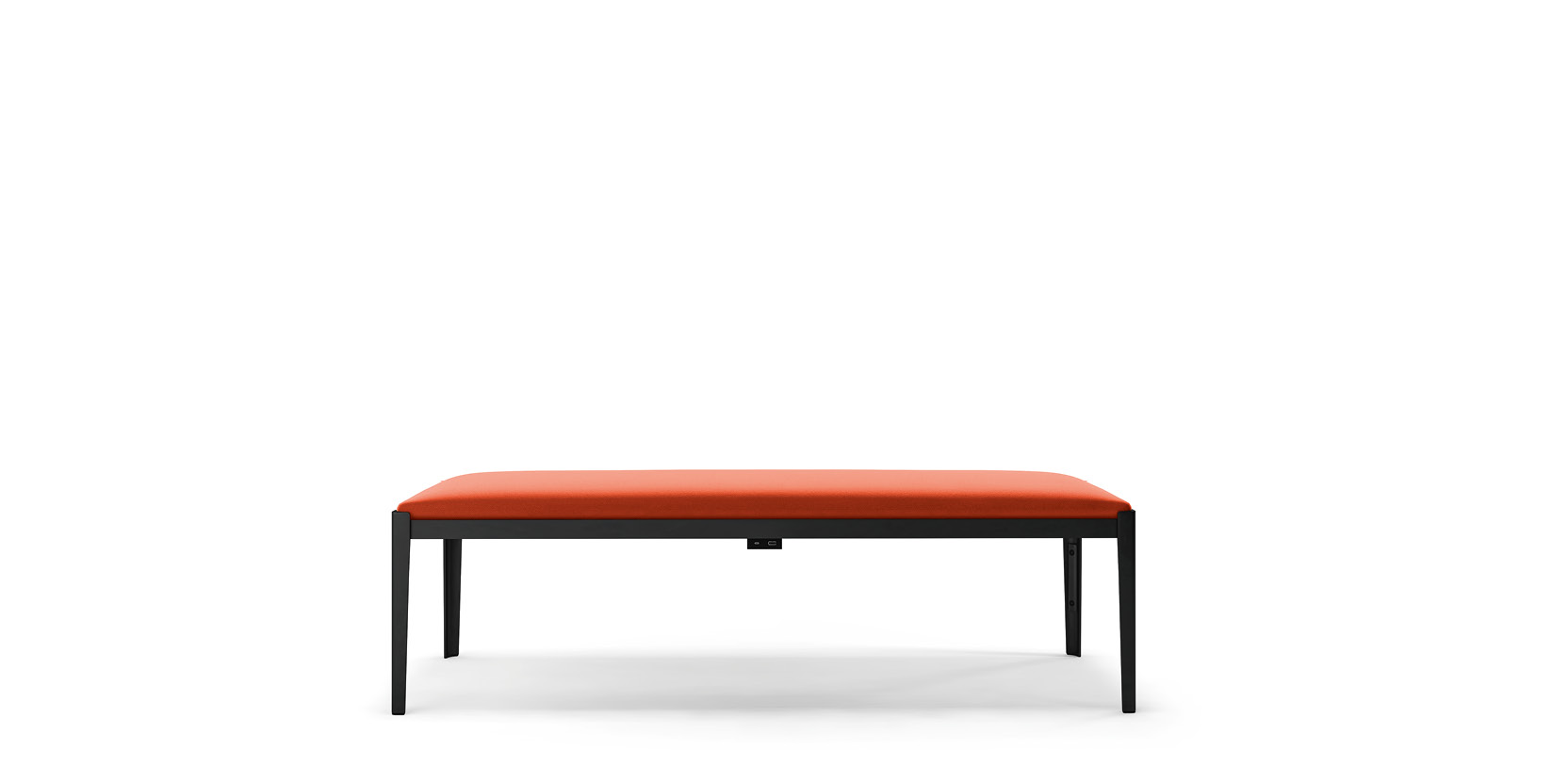 Skinny on sale upholstered bench