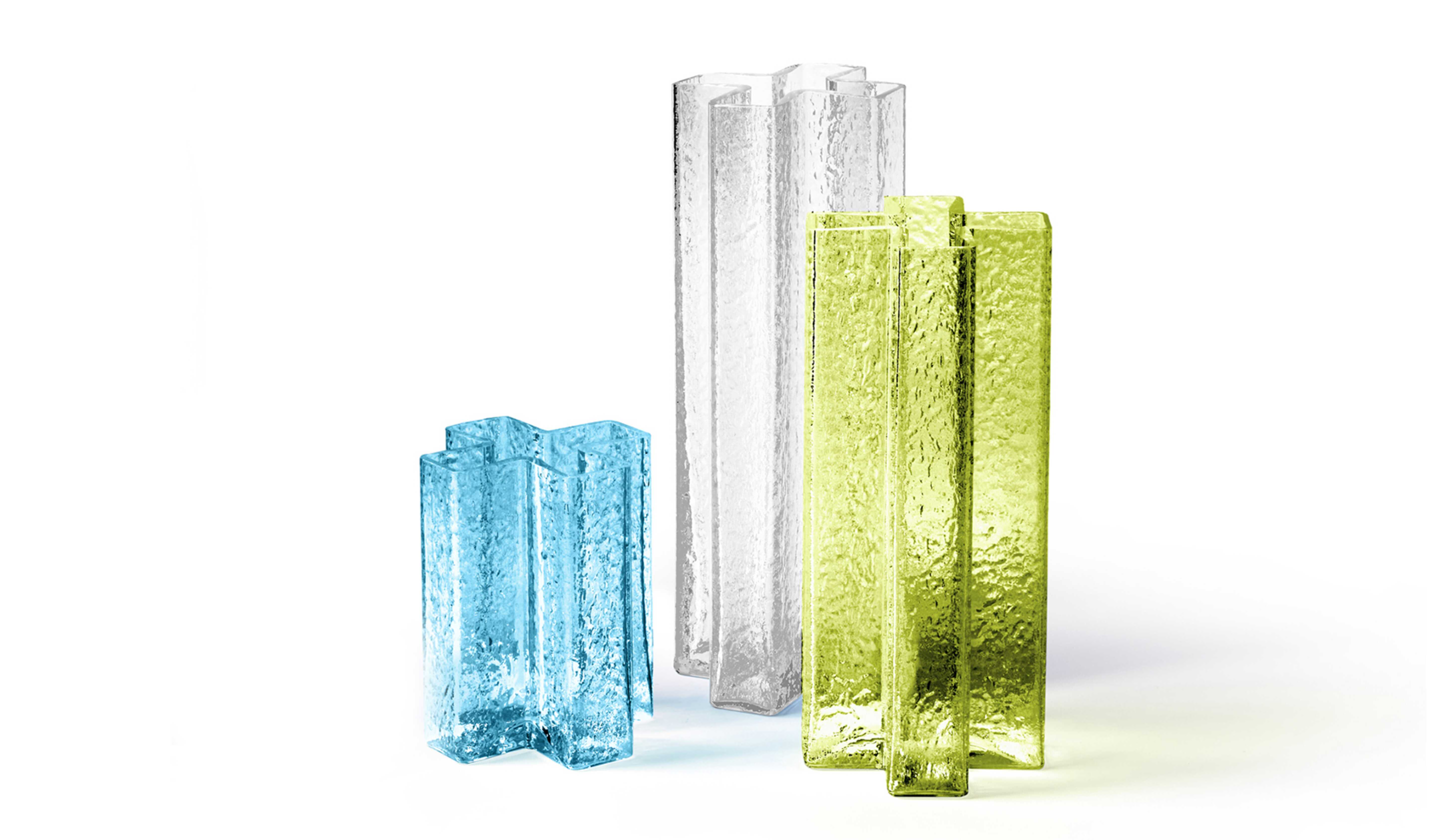 Vase Cross Extra clear | Cassina Vase Cross Extra clear | Cassina