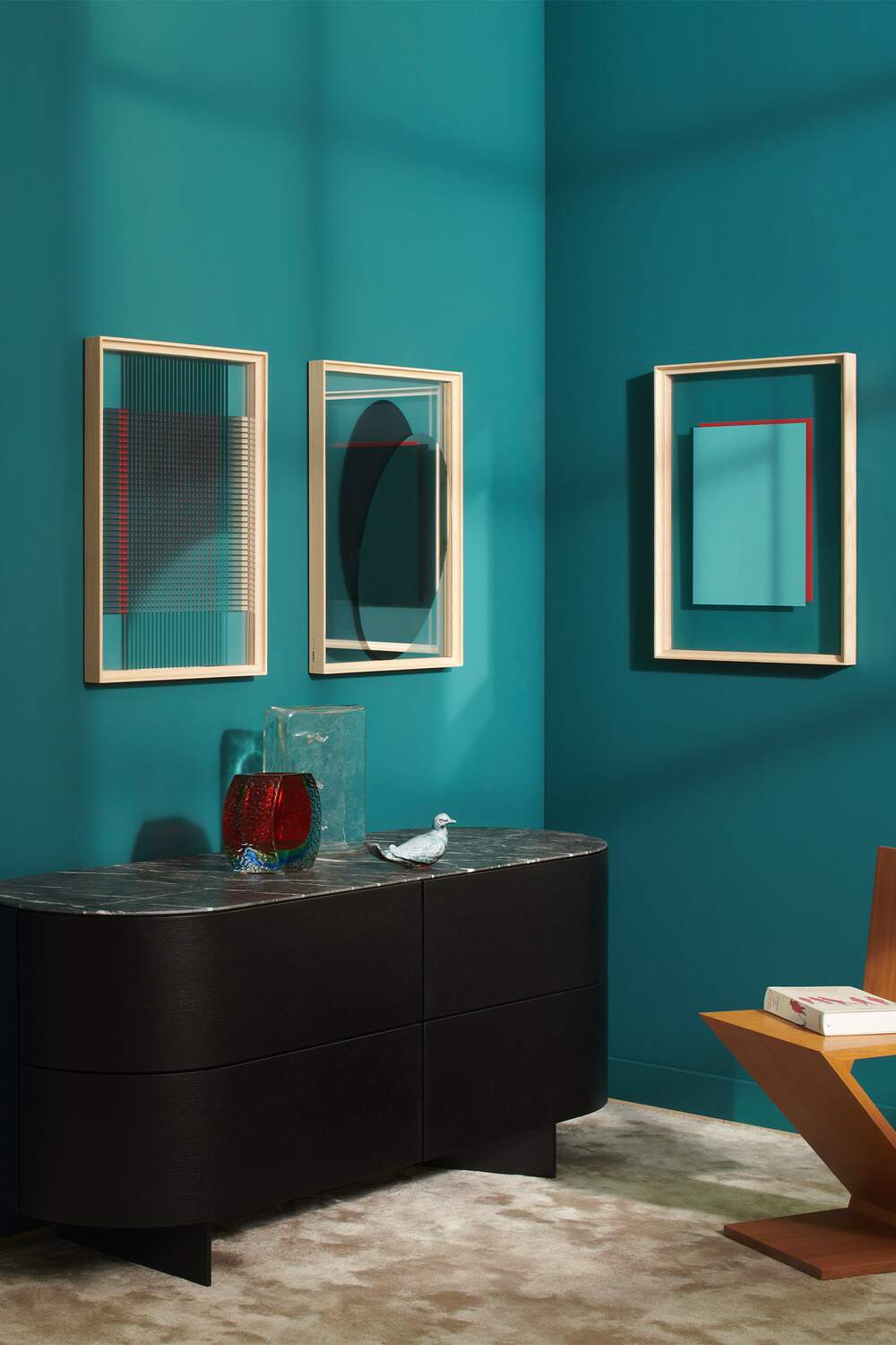 60 Crossing paths design mirror | Cassina