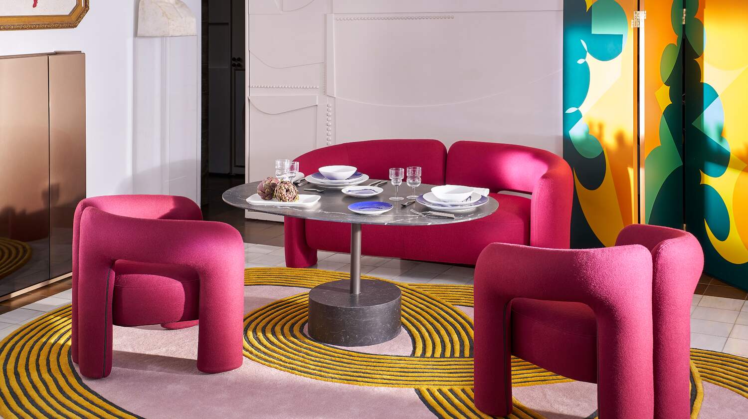 Dudet Armchair - Design Armchair by Patricia Urquiola