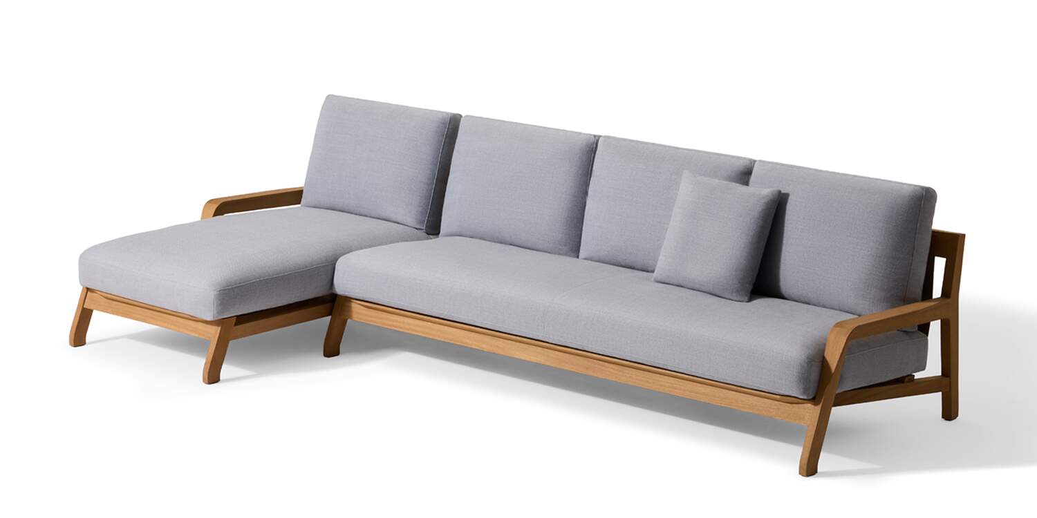 Acute Wood bench by Rodolfo Dordoni | Cassina
