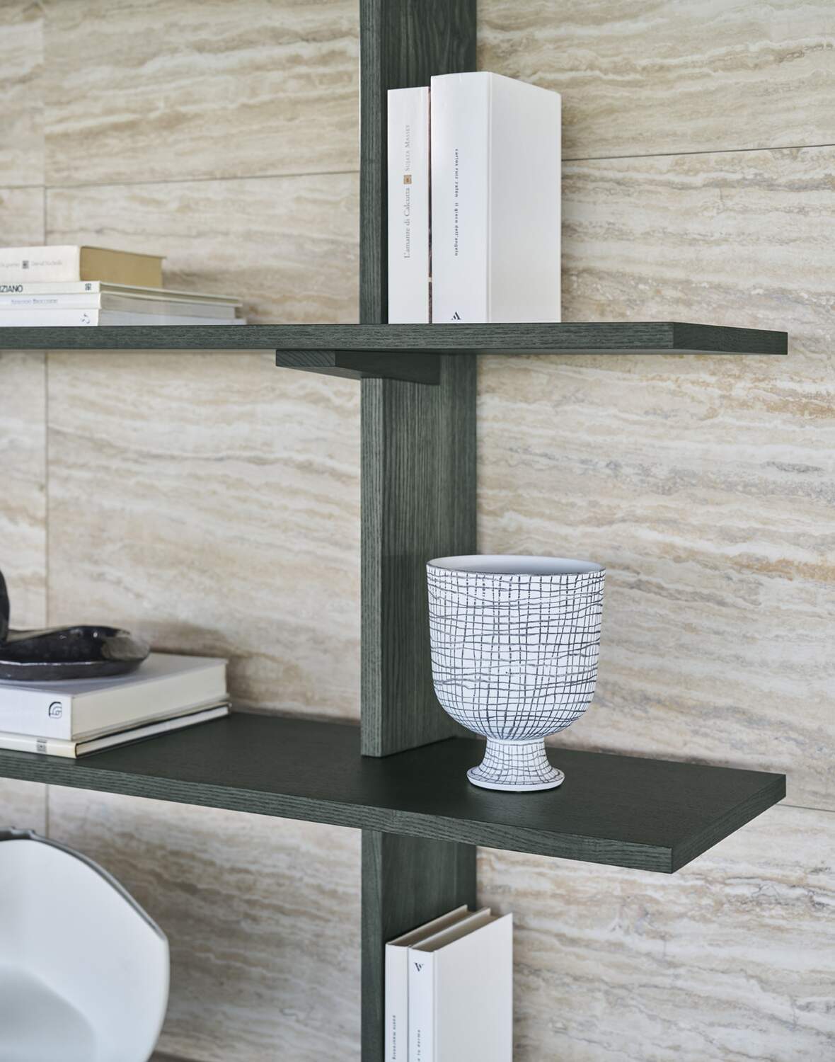 Formafantasma's FF Spine - Italian design floor bookshelf