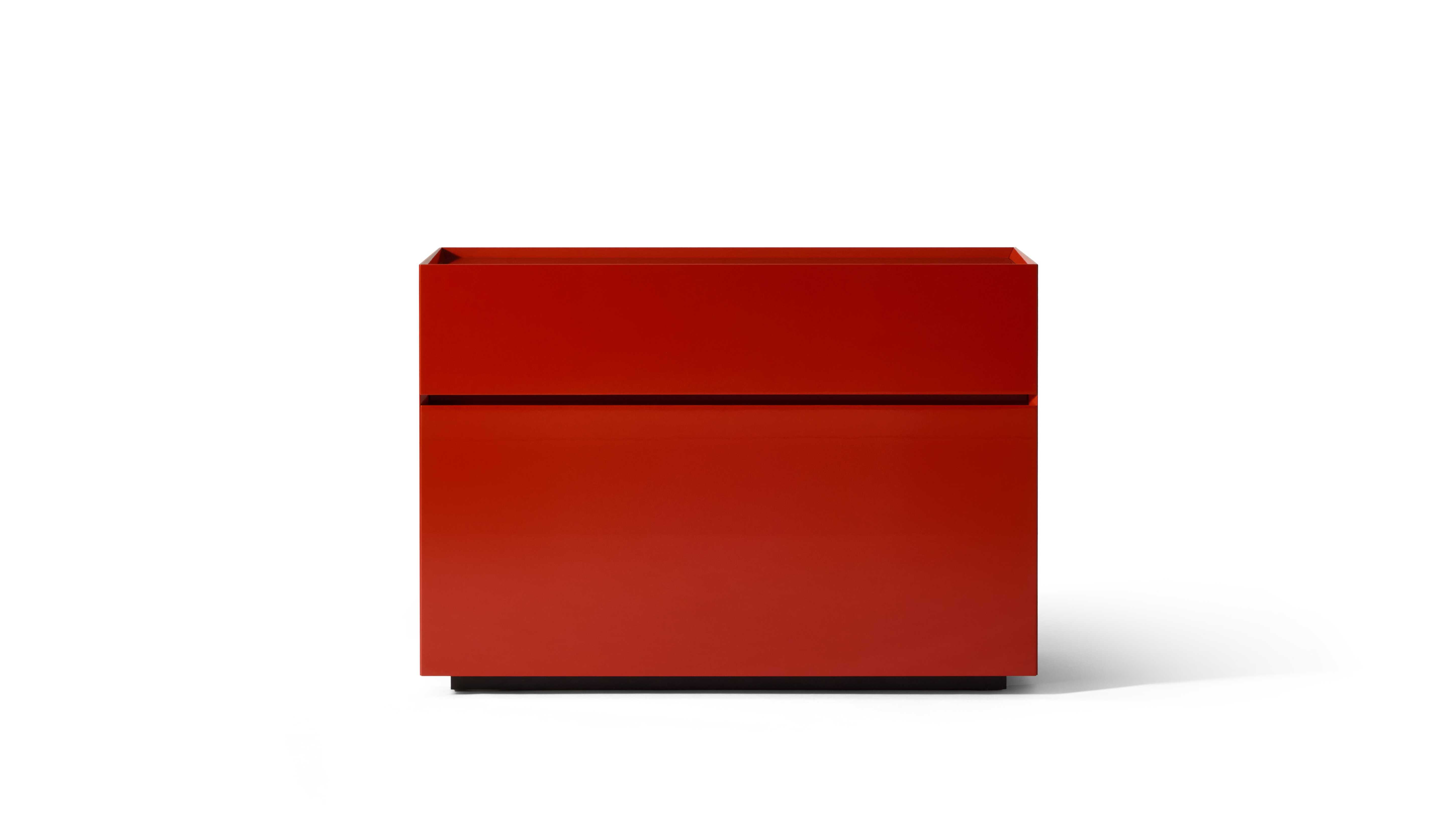 Ghost Box storage cabinet, suspended in air | Mikal Harrsen