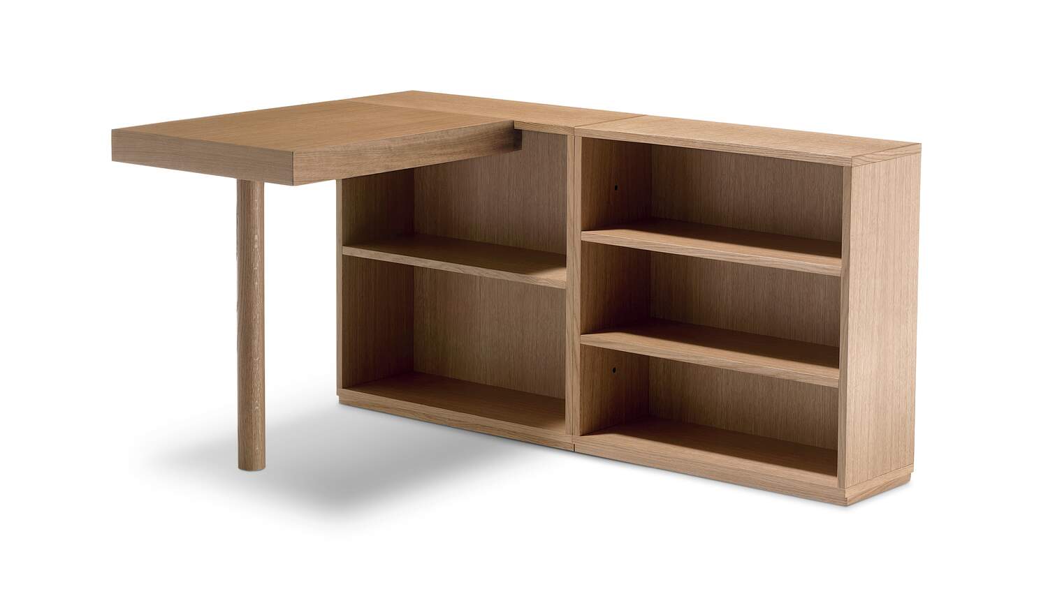 LC16 wood desk by Le Corbusier | Cassina