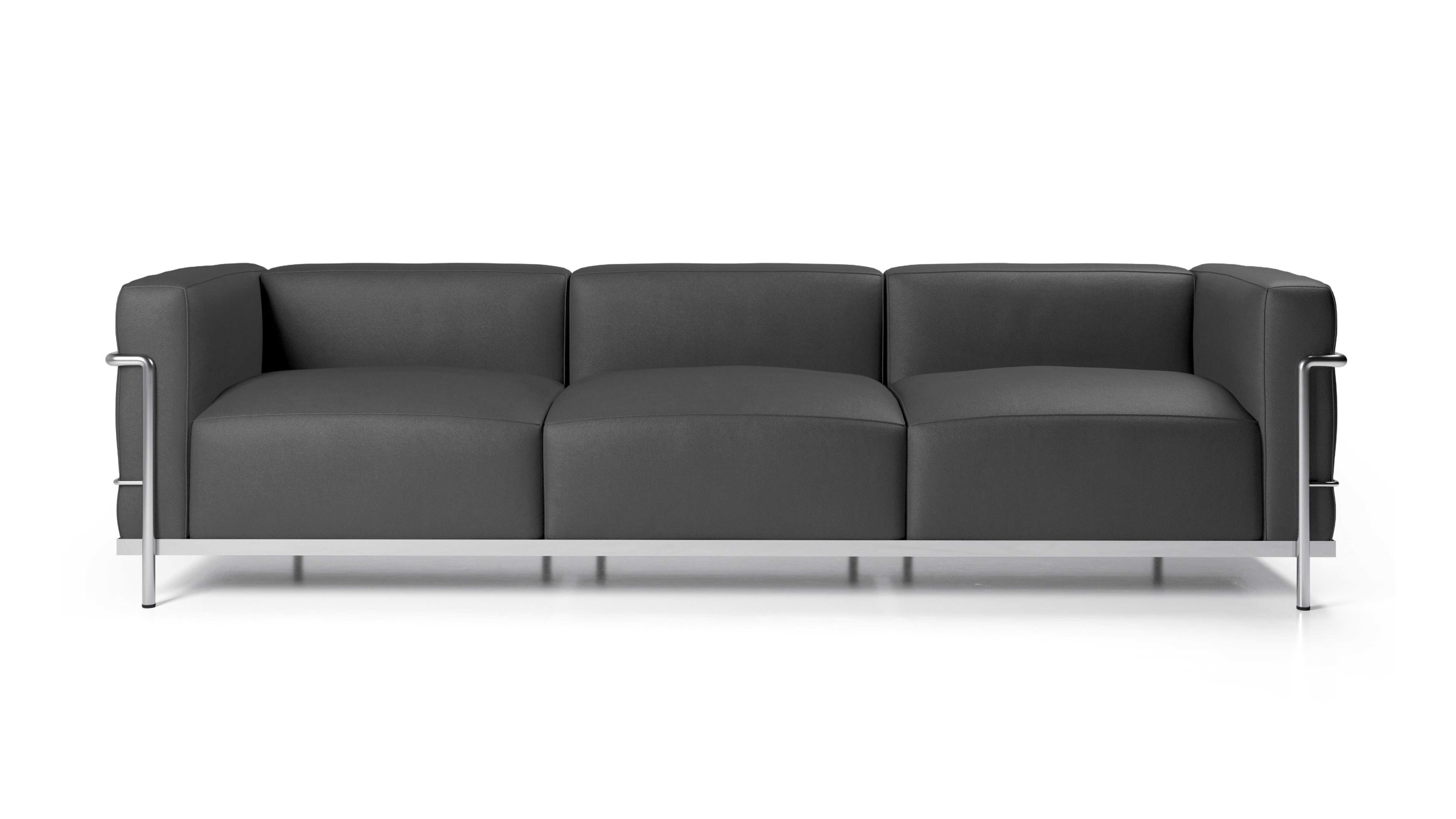 3 Fauteuil Grand Confort, grand modèle sofa | Le Corbusier, P. Jeanneret,  C. Perriand | Cassina