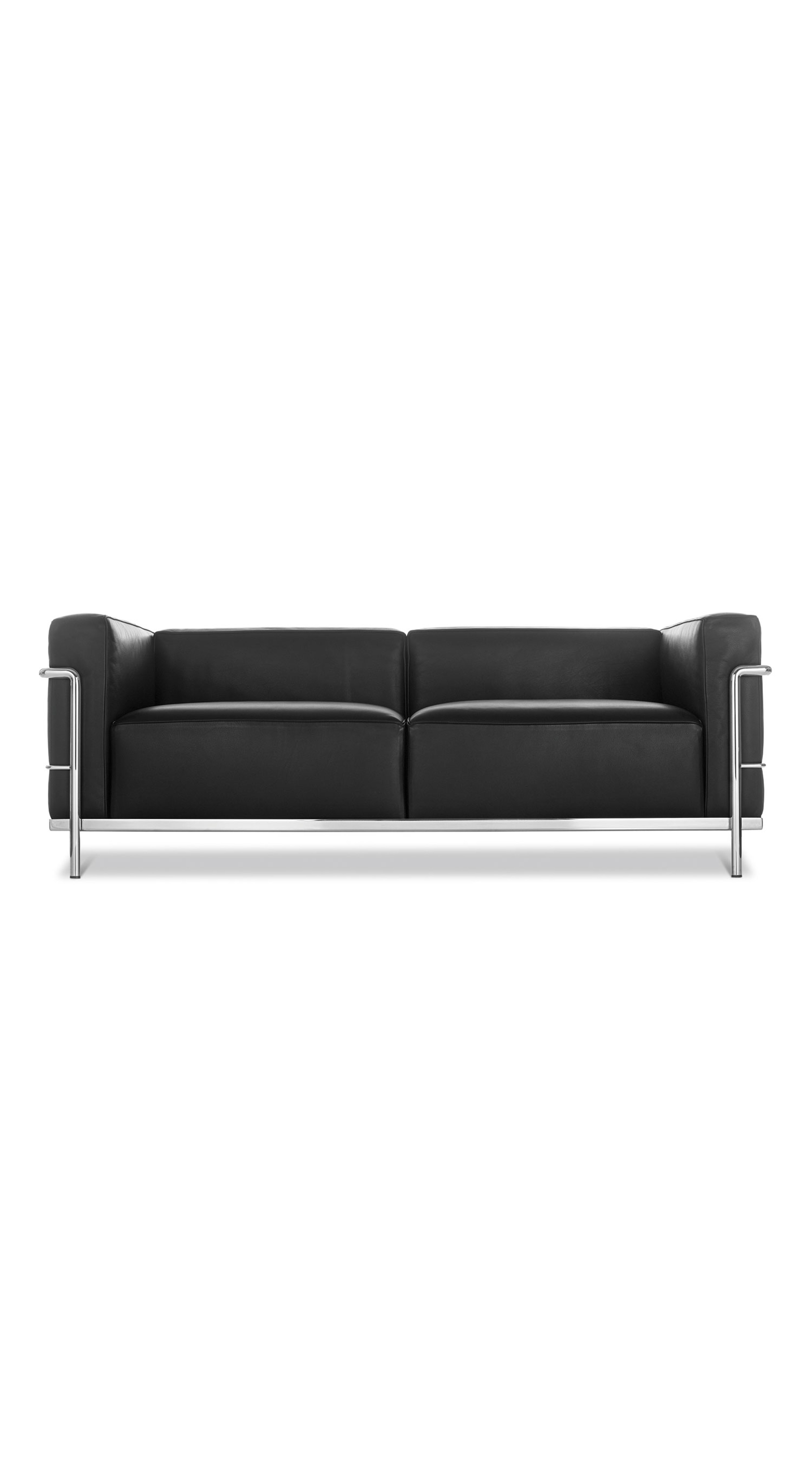 3 Fauteuil Grand Confort grand modele sofa Le Corbusier P. Jeanneret C. Perriand Cassina