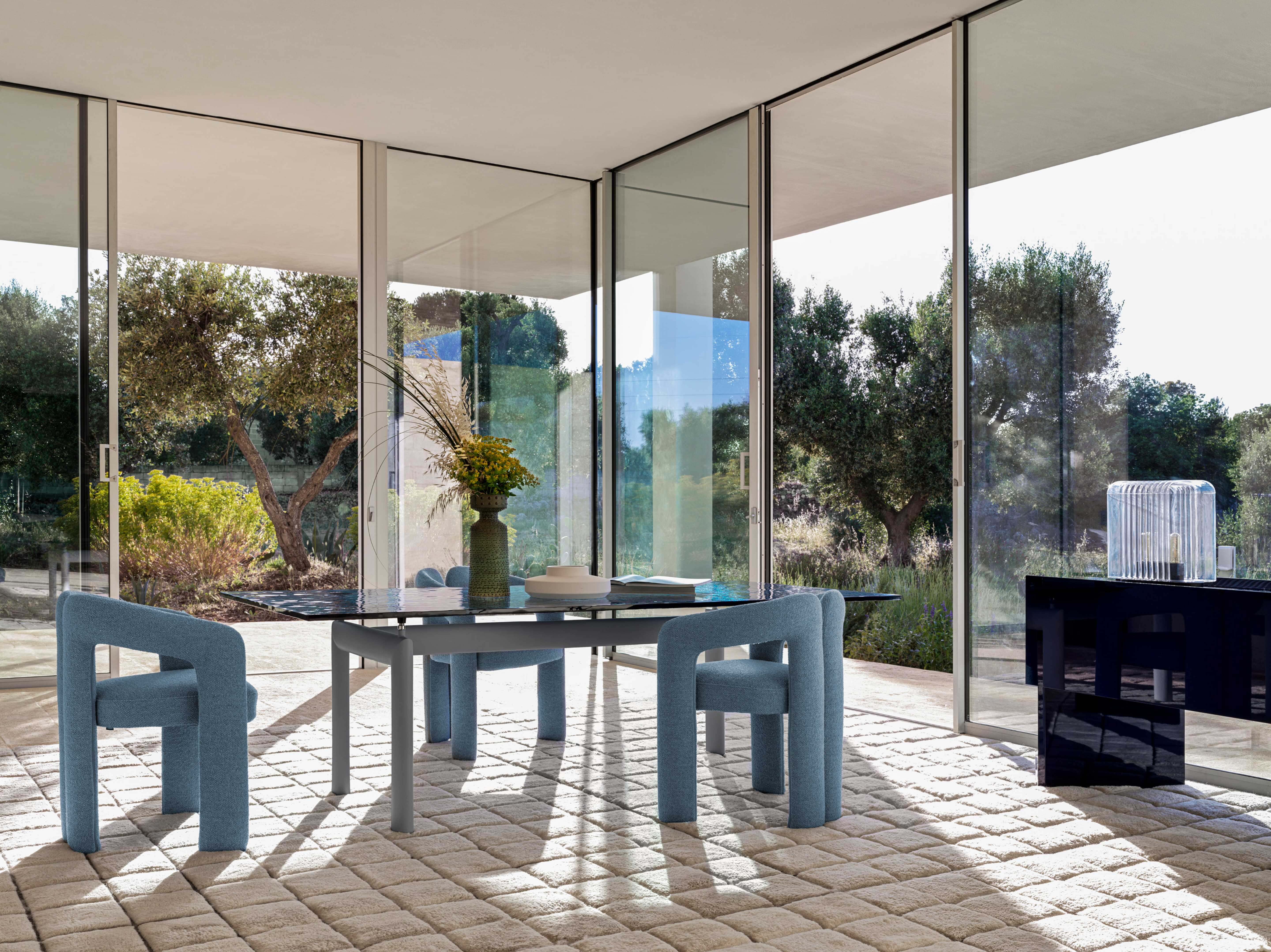 6 Table Tube D'Avion Cassina - Miliashop