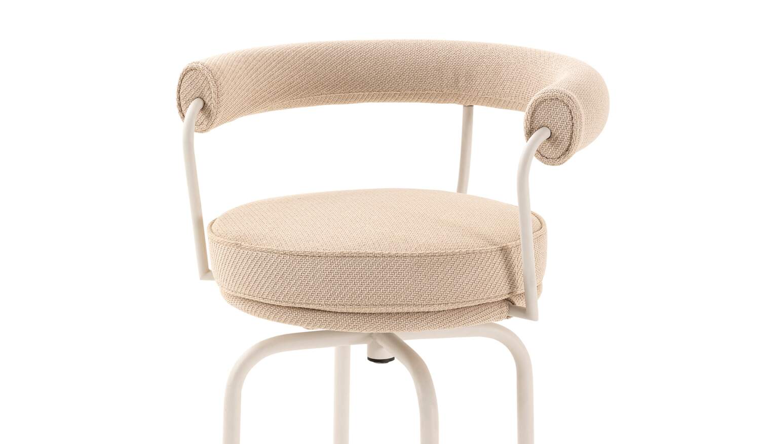 【美品】LC7 リプロダクト FAUTEUIL TOURNANT DURABLE 7 FAUTEUIL TOURNANT, DURABLE Chair By Cassina | design Charlotte