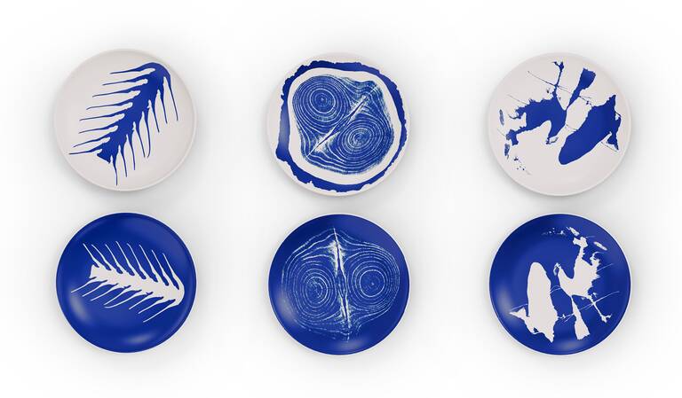 'Le Monde de Charlotte Perriand Arête' 2 dinner plate set ⌀ 27 cm Plates