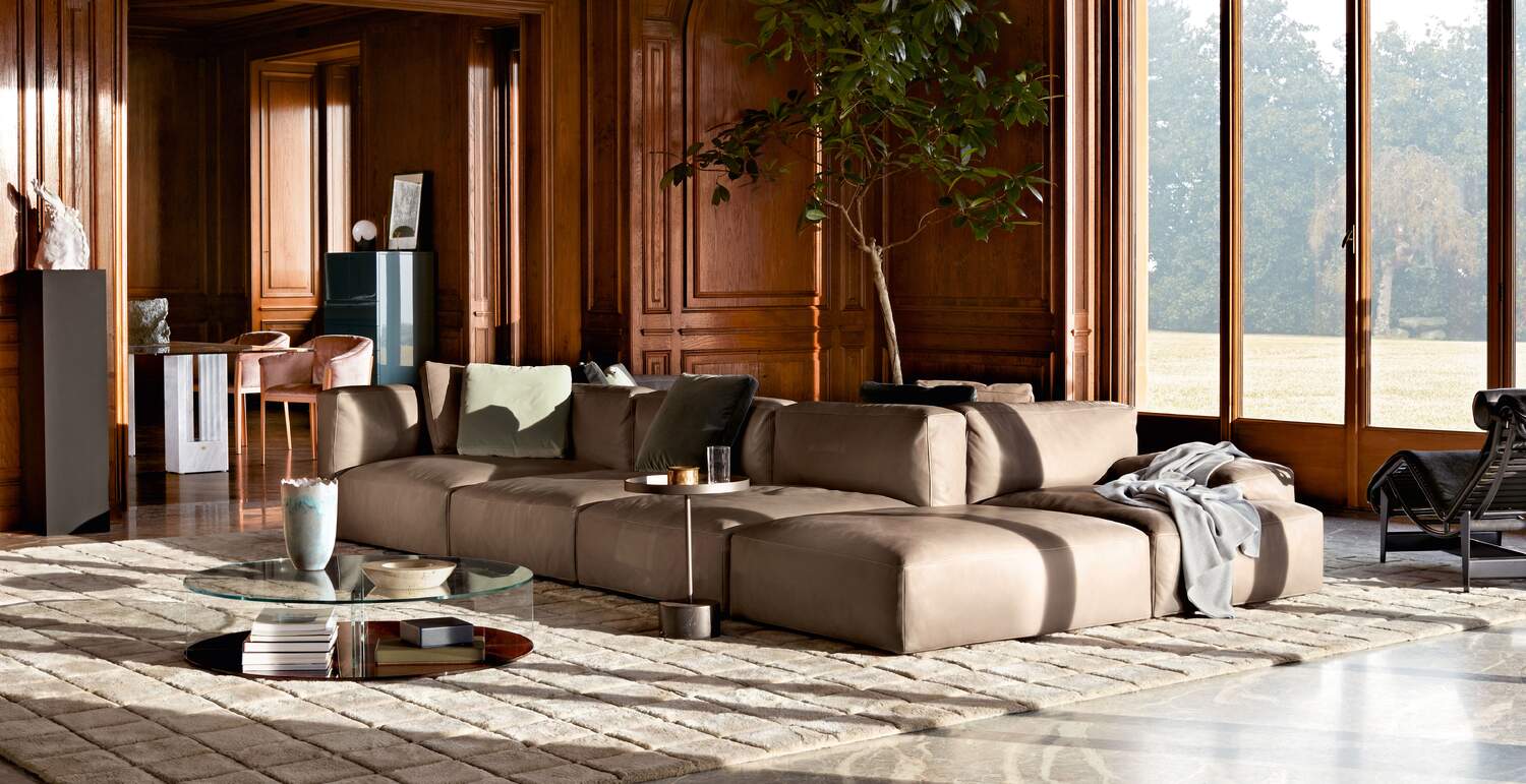 Mex Cube Sofa by Piero Lissoni | Cassina