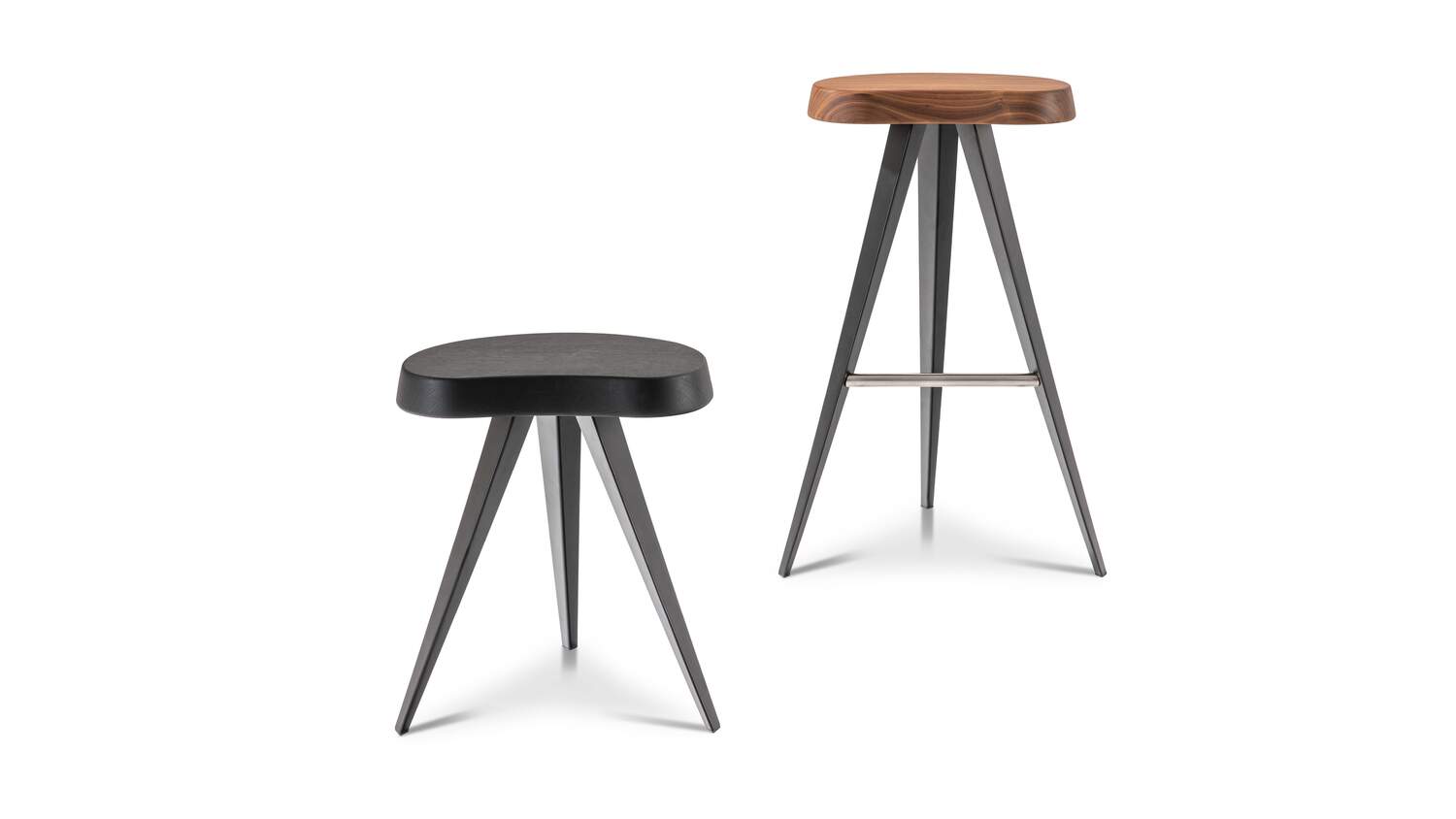 Mexique Stool - Cassina Pro Collection by Charlotte Perriand | Cassina