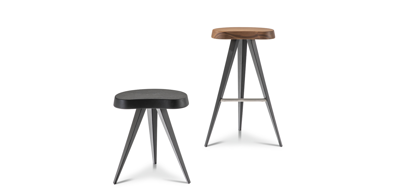 Mexique Stool Cassina Pro Collection by Charlotte Perriand Cassina