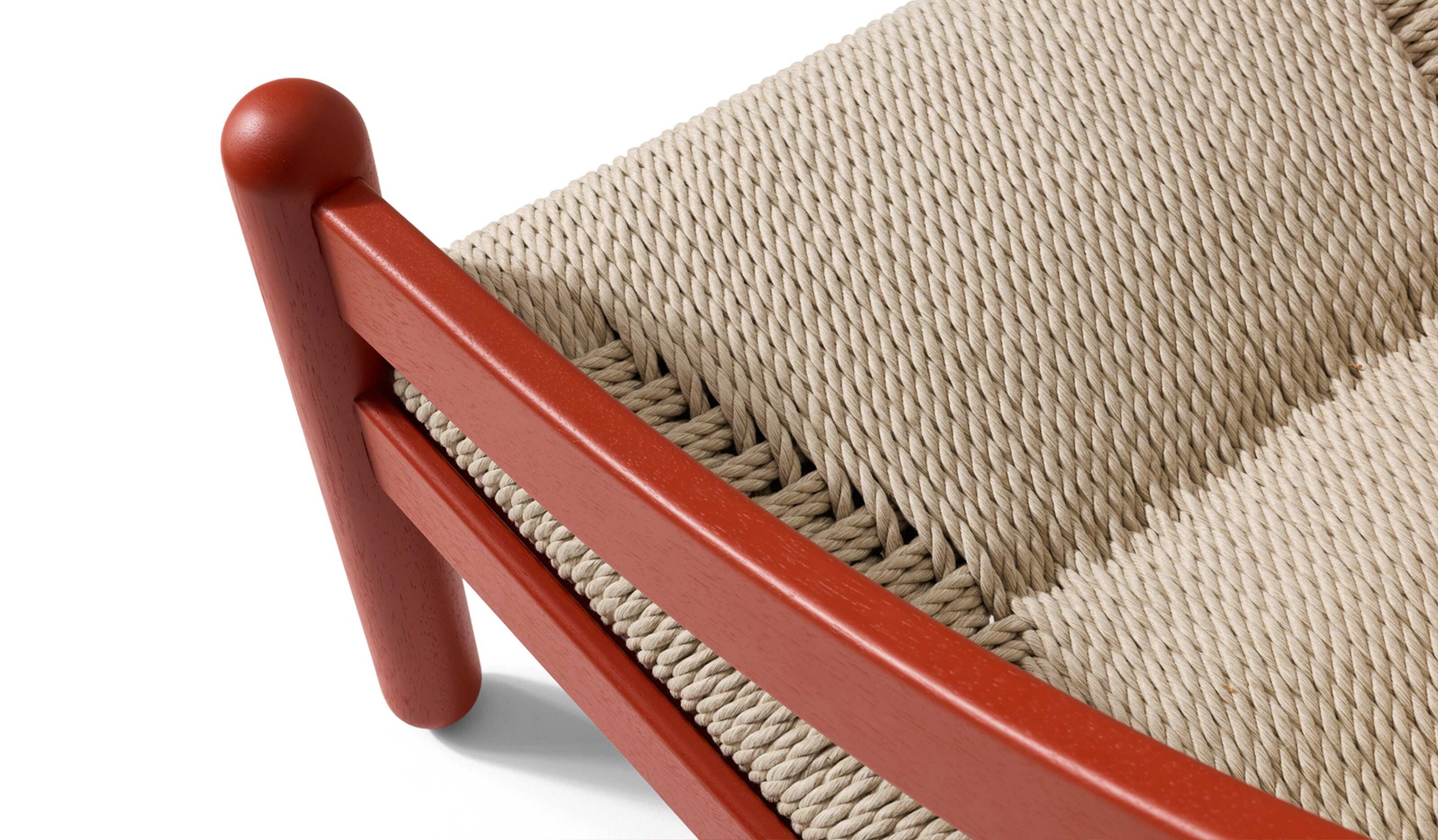 Novetrenta rope armchair - Italian outdoor design by Vico Magistretti