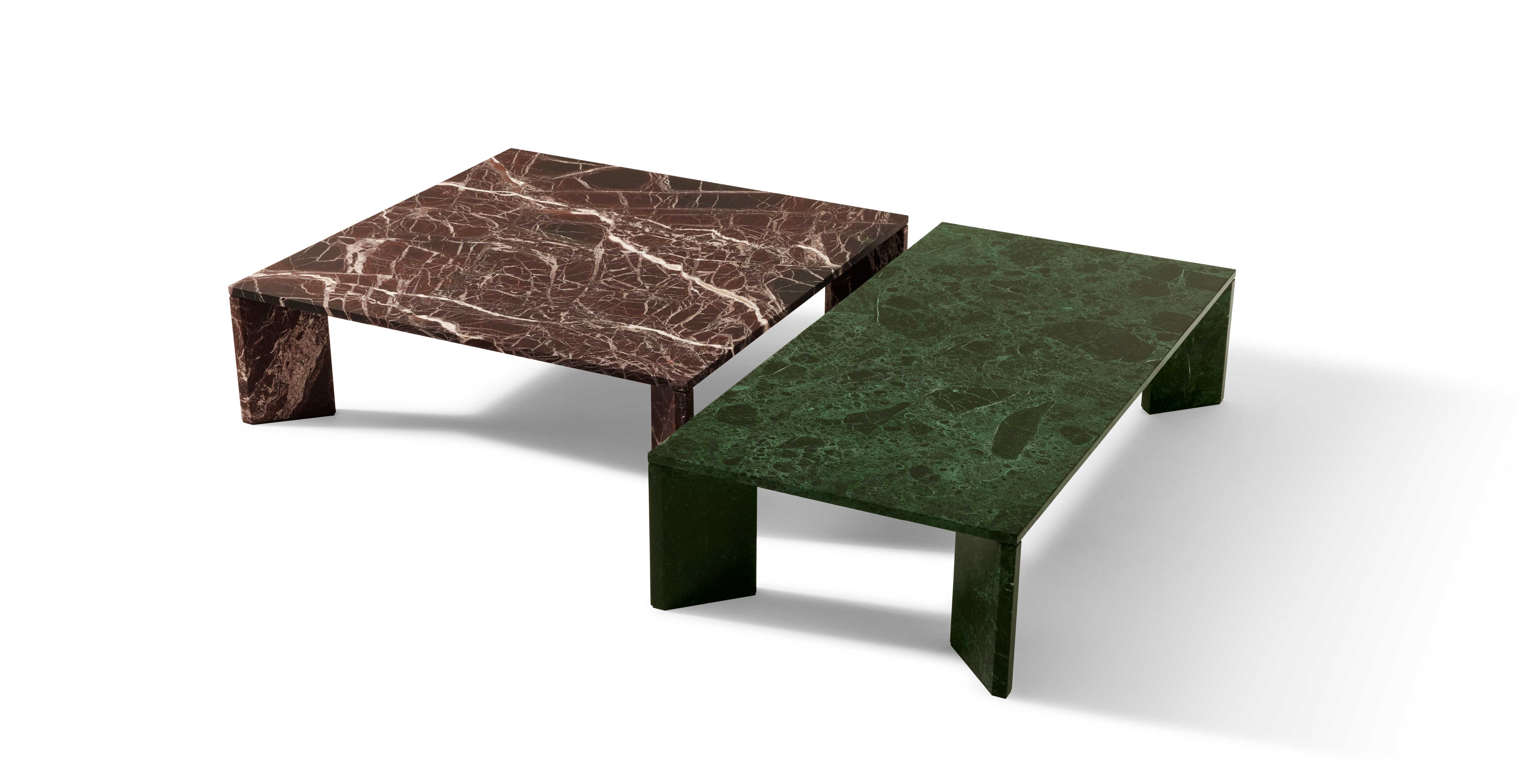 ★unico(ウニコ) SIGNE low table kona-side-table-dark-stained-