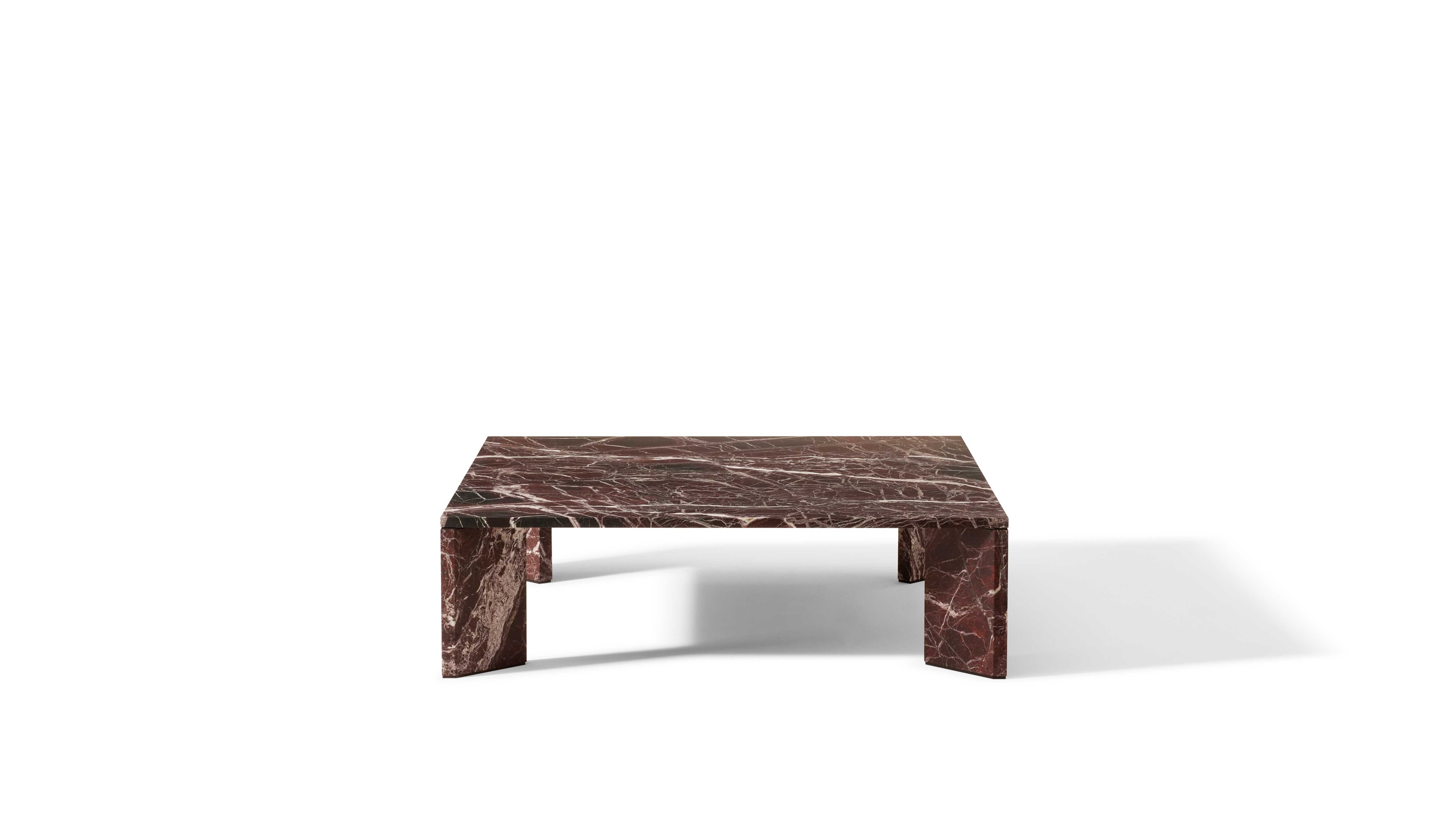 ★unico(ウニコ) SIGNE low table kona-side-table-dark-stained-