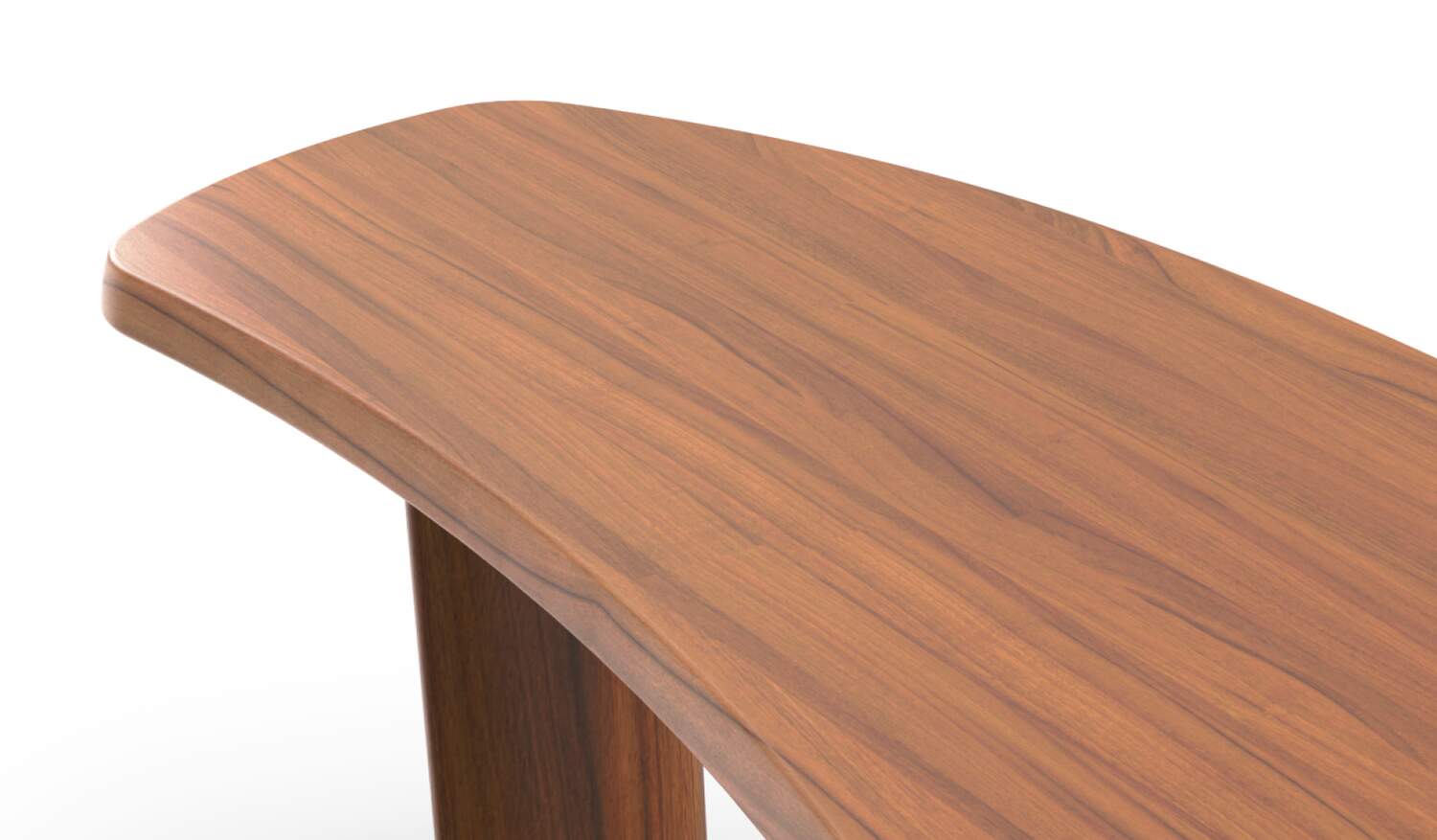 Petit bureau en forme libre Table by Charlotte Perriand | Cassina