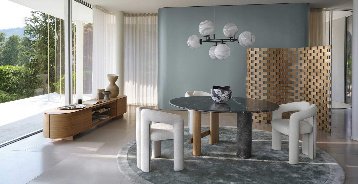 Rondos chest of drawers, rounded contours | P. Urquiola | Cassina
