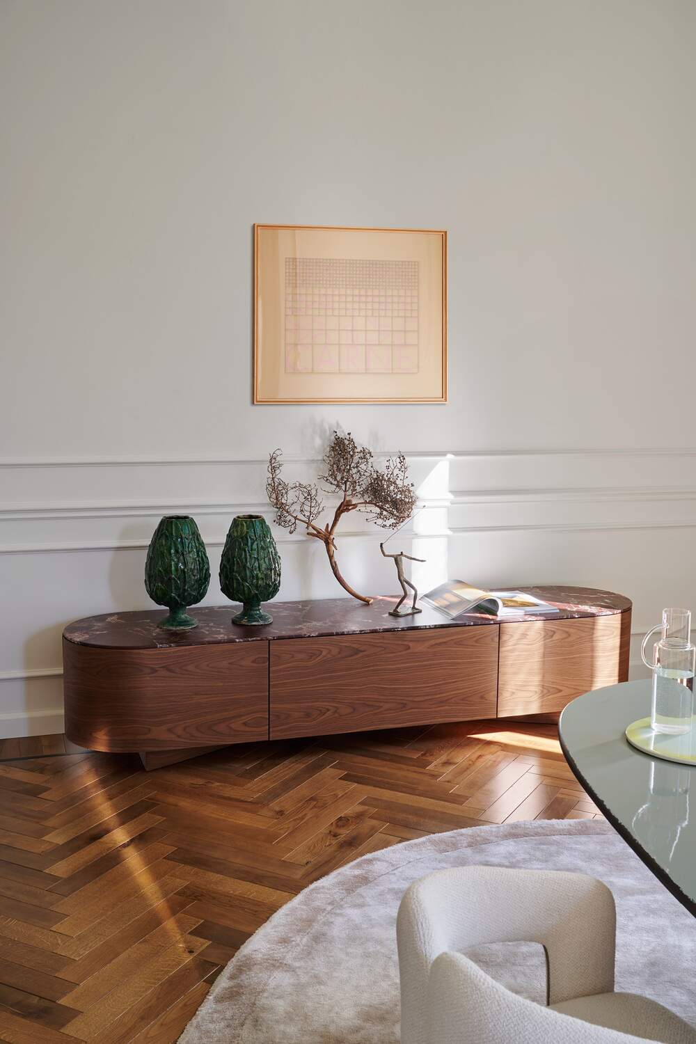 Rondos chest of drawers, rounded contours | P. Urquiola | Cassina