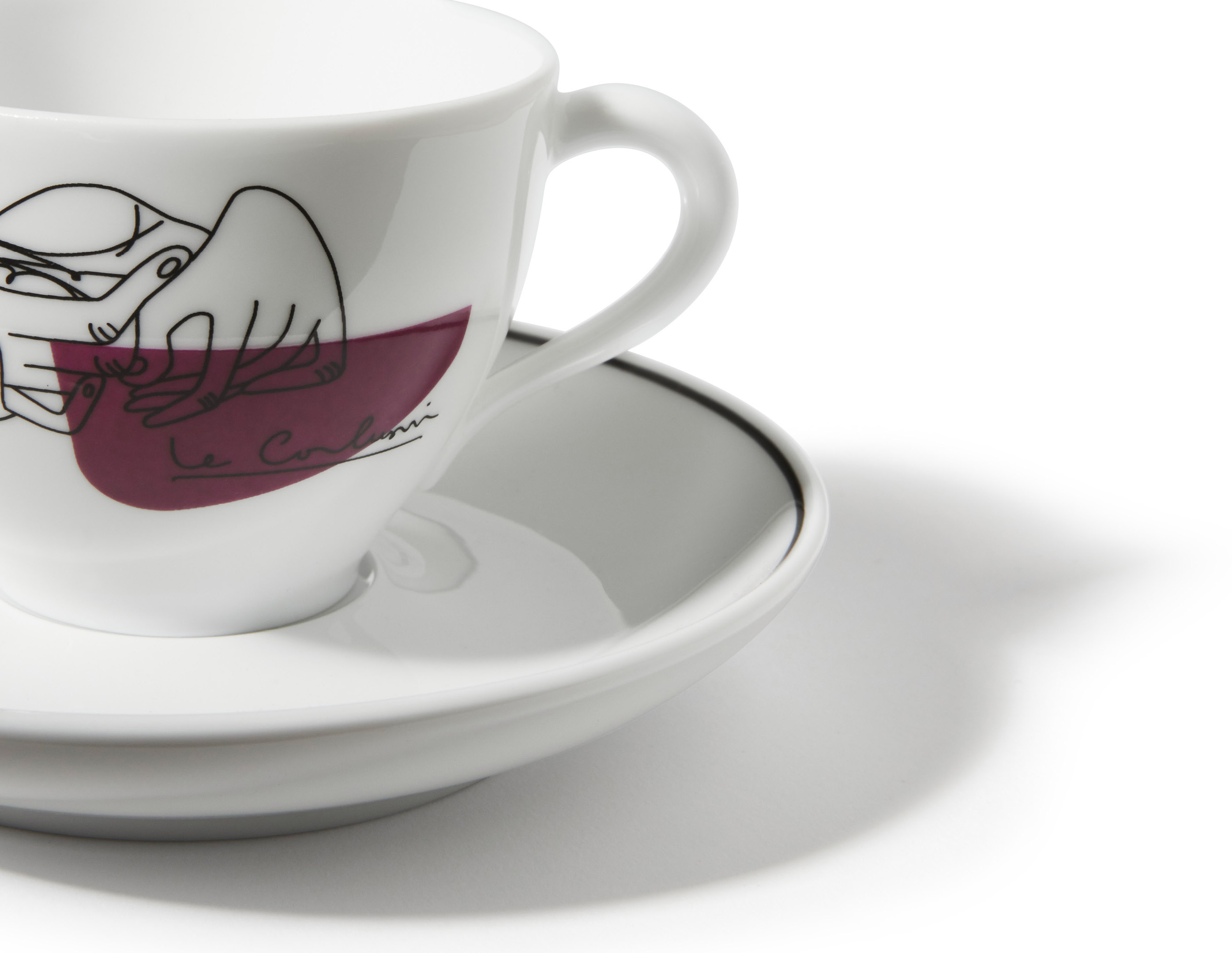 Service Prunier tableware | Le Corbusier and Ginori 1735 | Cassina