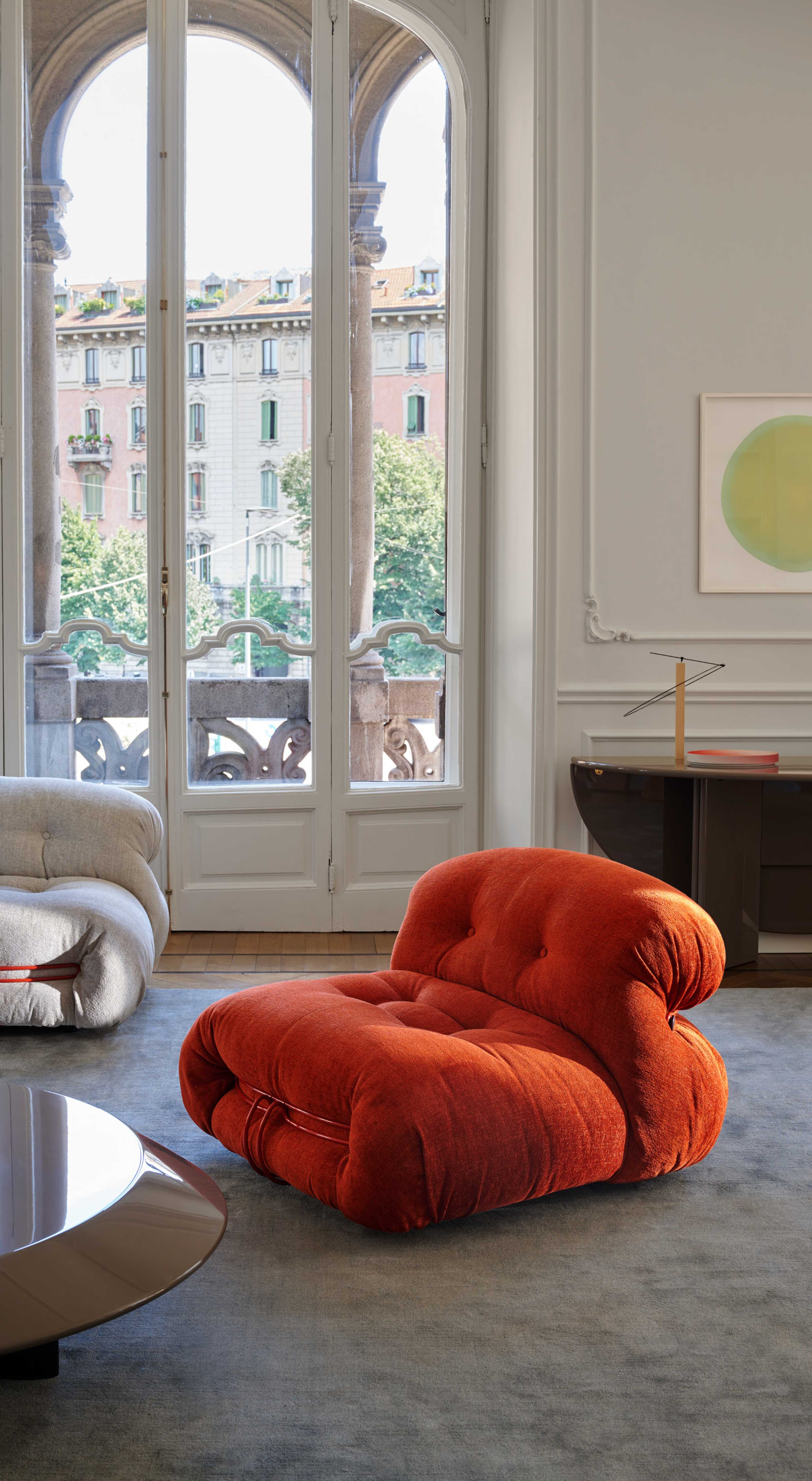 Soriana Armchair Afra Tobia Scarpa Cassina