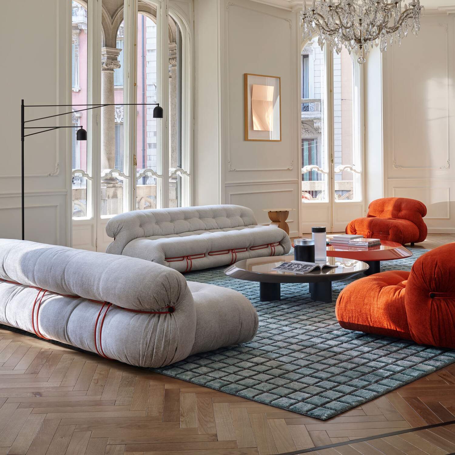 Soriana - Iconic Sofa by Afra & Tobia Scarpa - Cassina