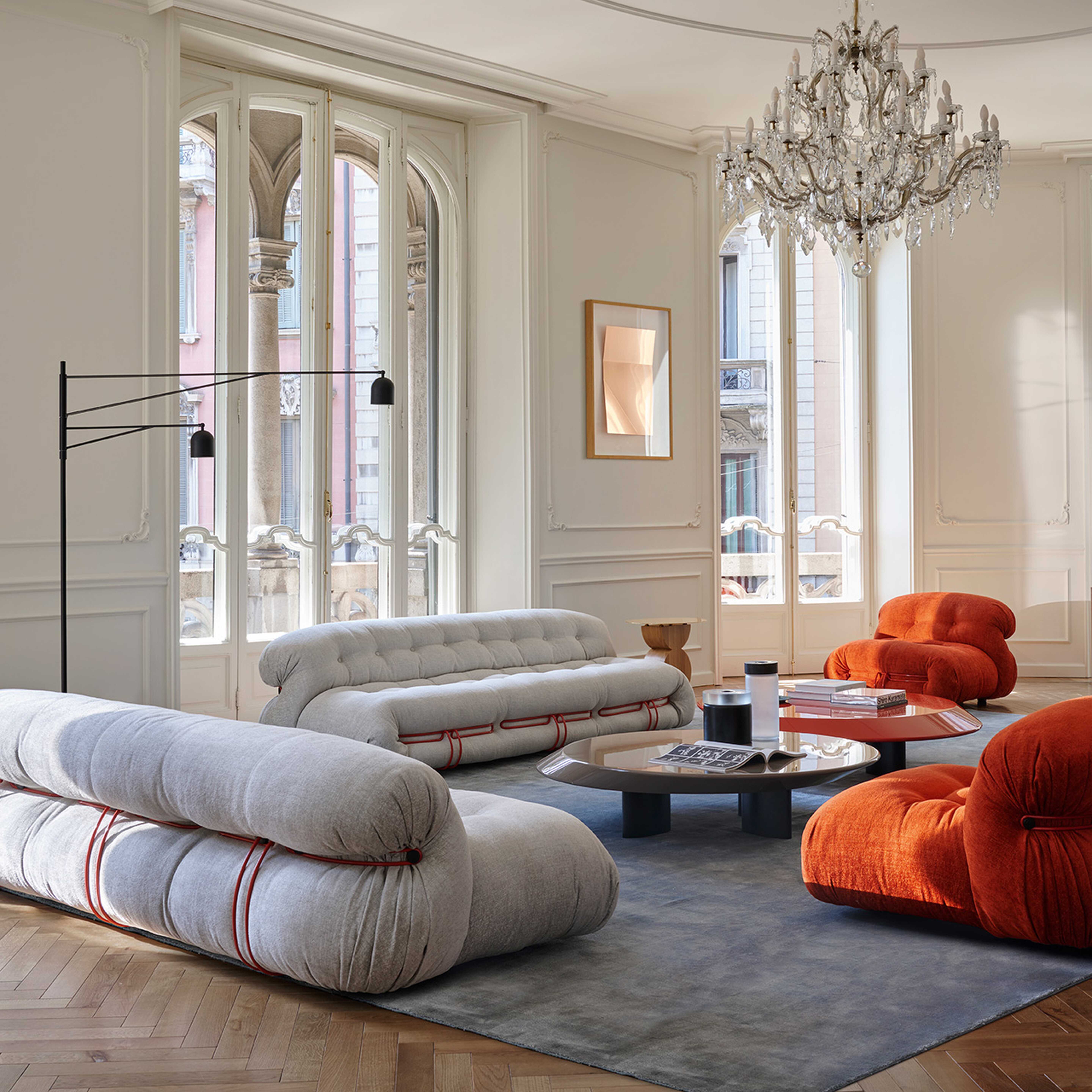 【ついに再販開始！】 Soriana - Iconic Sofa by Afra & Tobia Scarpa - Cassina カッシーナ・イクスシー
