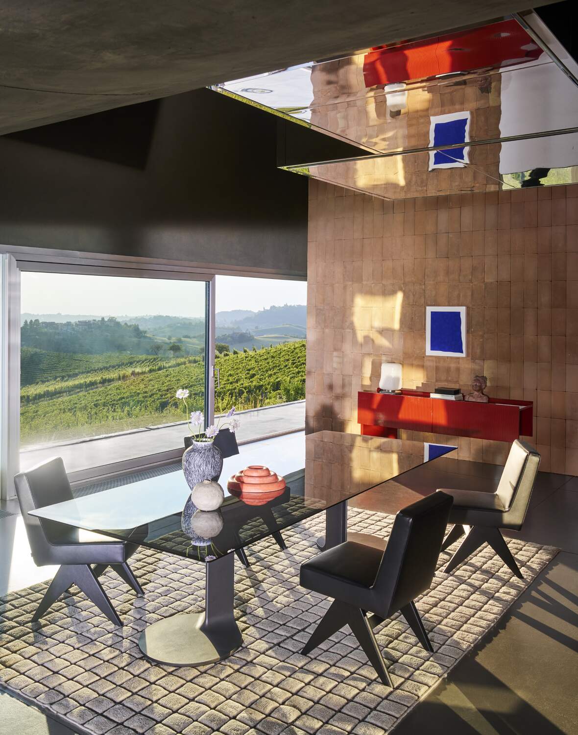 TL59 Rectangular Table - Design by Afra and Tobia Scarpa - Cassina