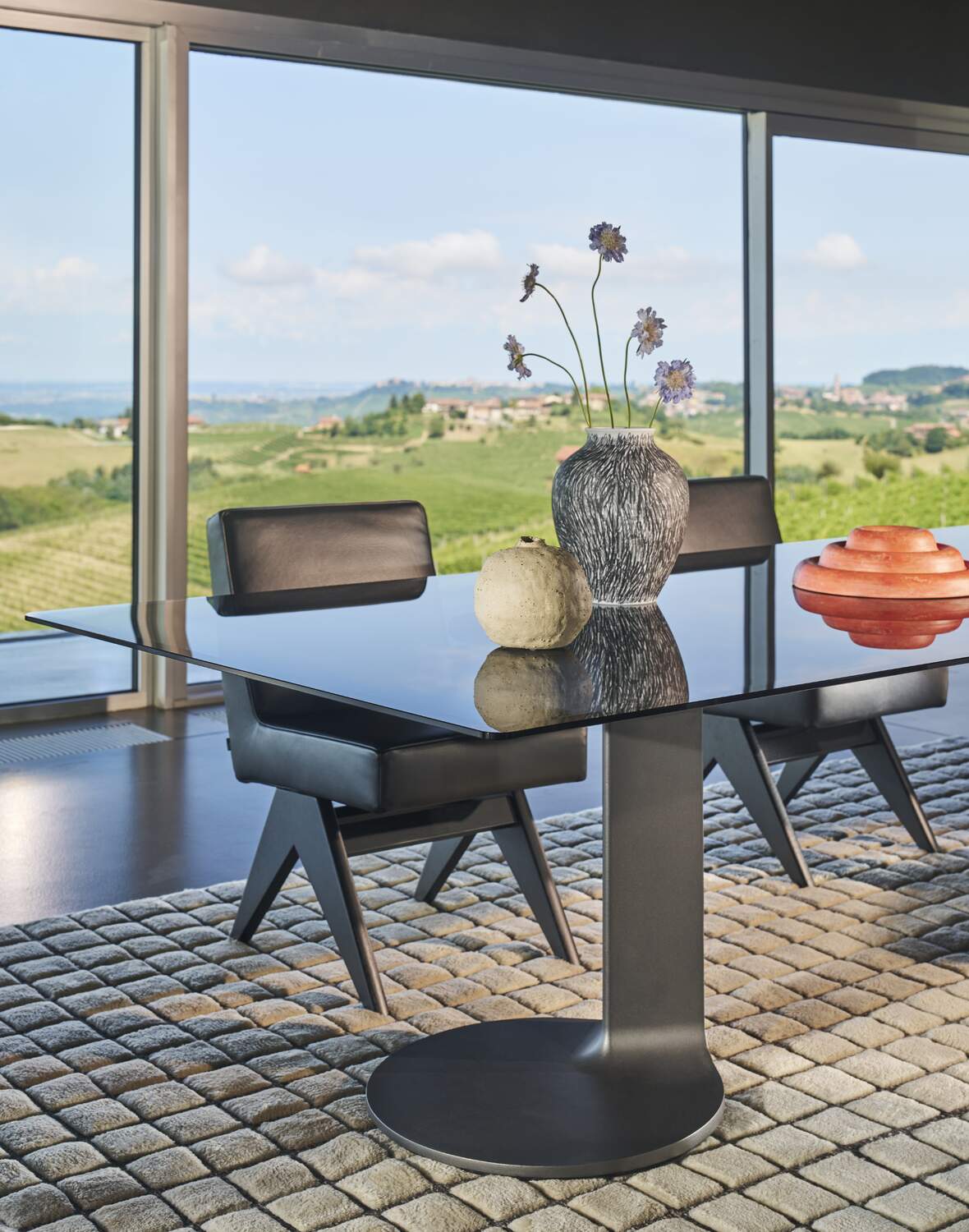TL59 Rectangular Table - Design by Afra and Tobia Scarpa - Cassina