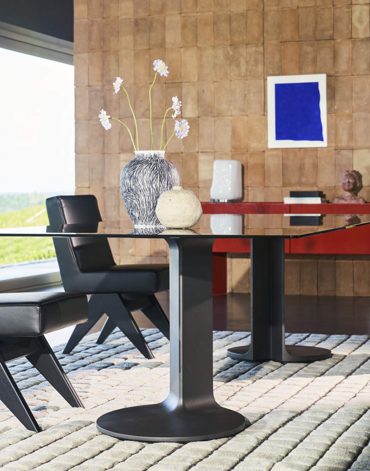 TL59 Rectangular Table - Design by Afra and Tobia Scarpa - Cassina
