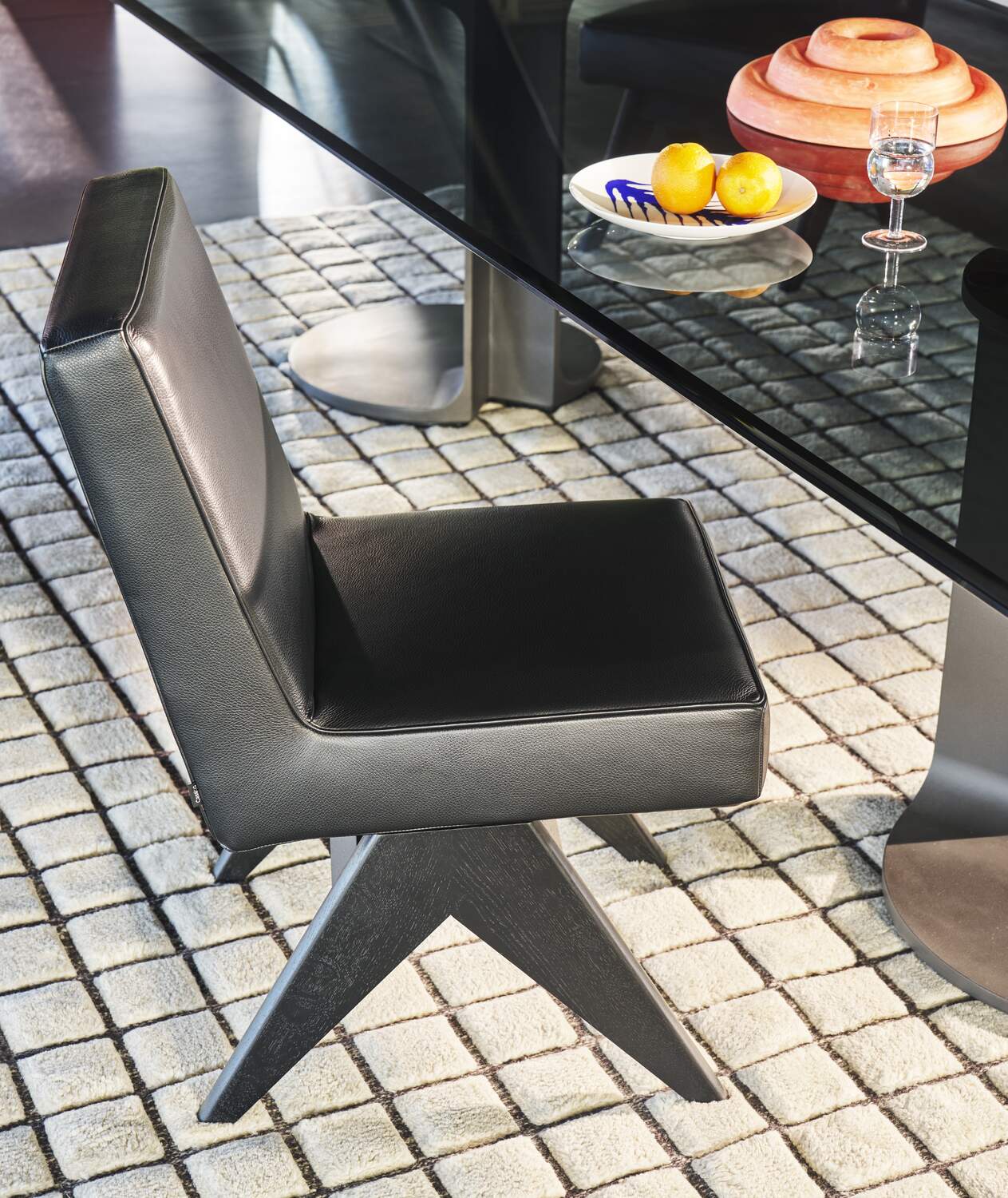 TL59 Rectangular Table - Design by Afra and Tobia Scarpa - Cassina