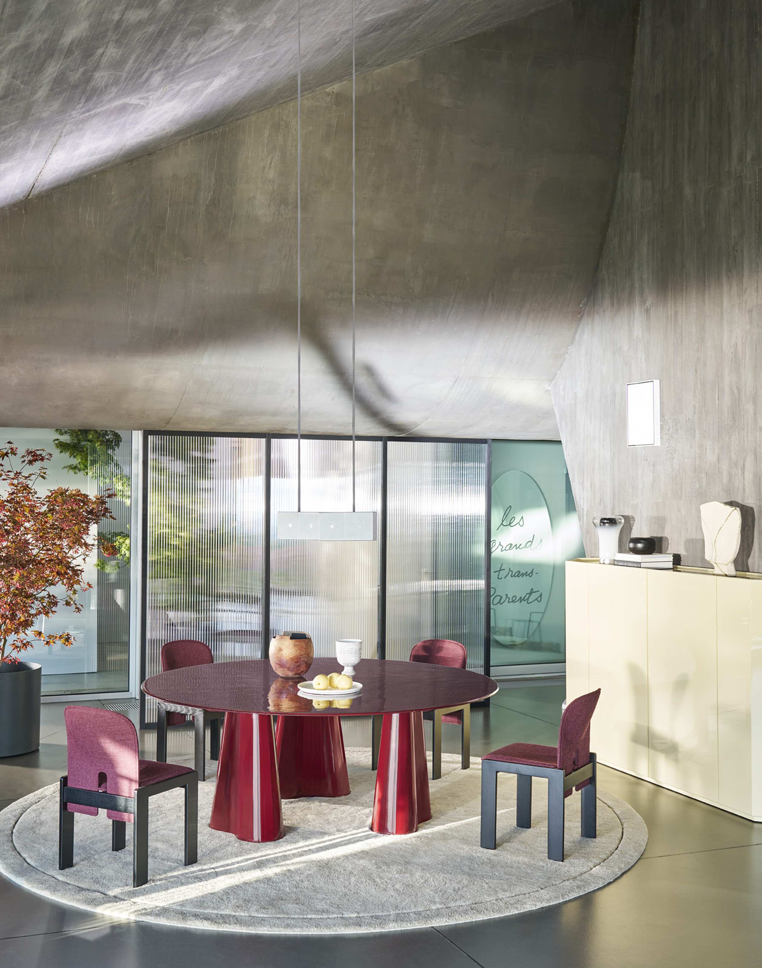 Treflo Tavolo Rotondo - Design di Ronan Bouroullec - Cassina