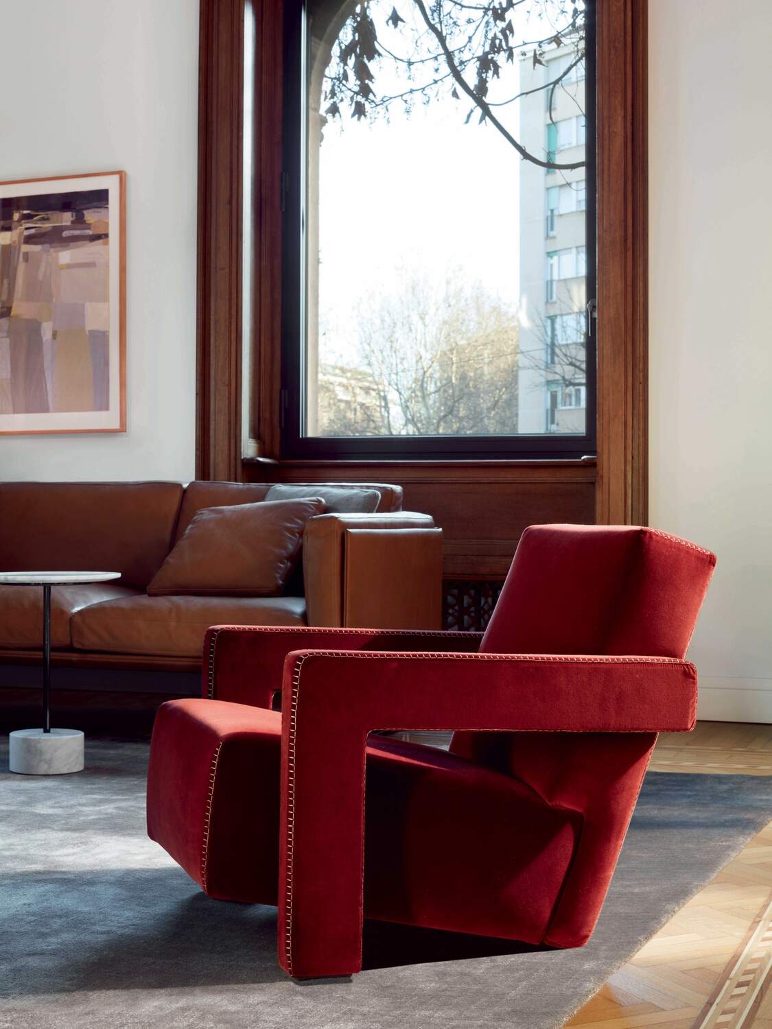 Utrecht Armchair - Gerrit Thomas Rietveld - Italian Design Cassina